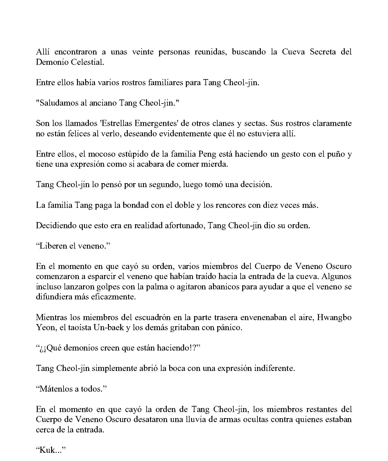 Obligado a ser Demonio Celestial capítulo 250, página 8
