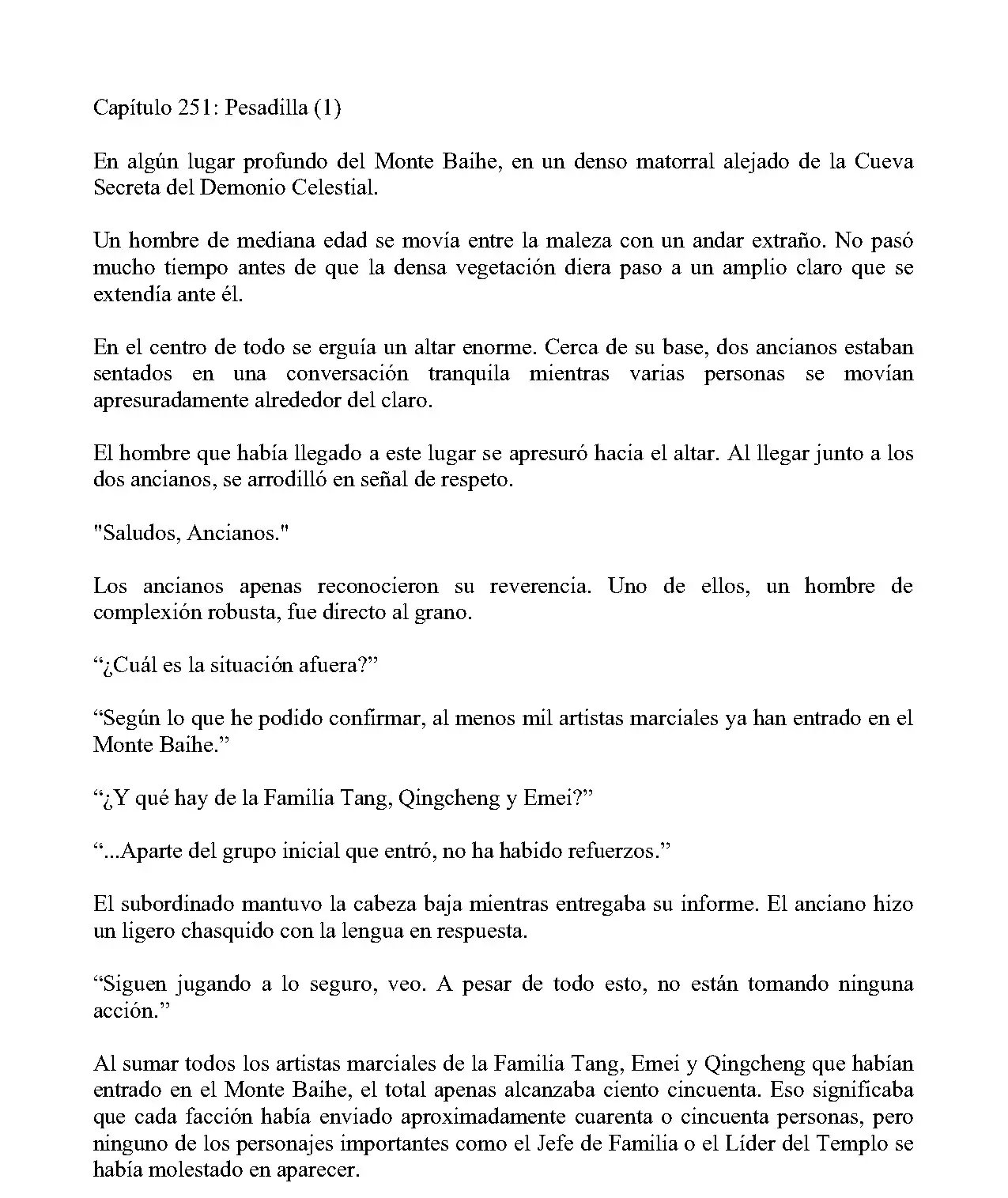 Obligado a ser Demonio Celestial capítulo 251, página 3