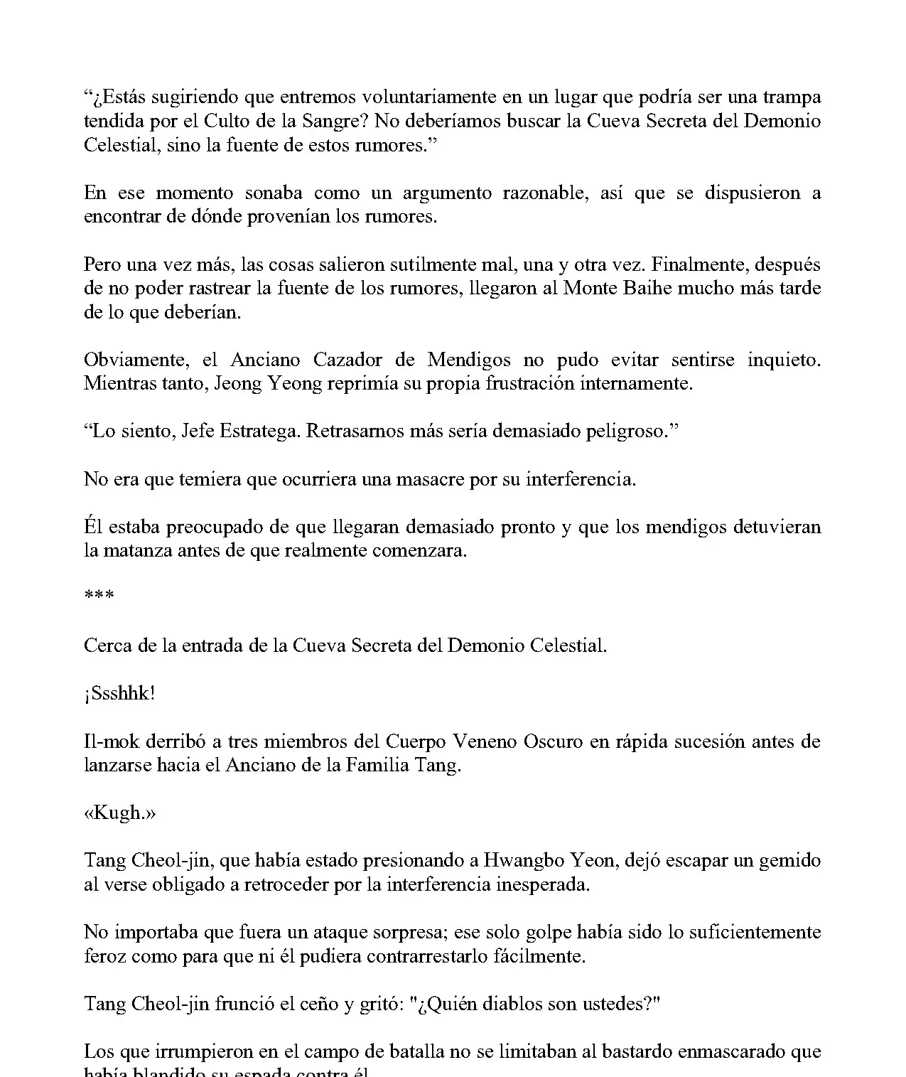Obligado a ser Demonio Celestial capítulo 251, página 6