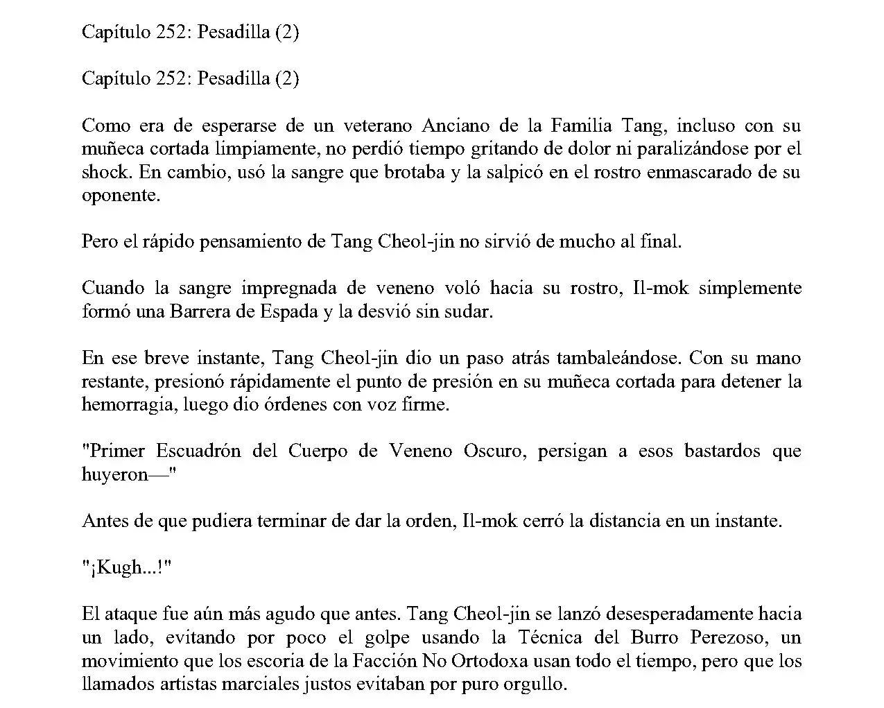 Obligado a ser Demonio Celestial capítulo 252, página 2