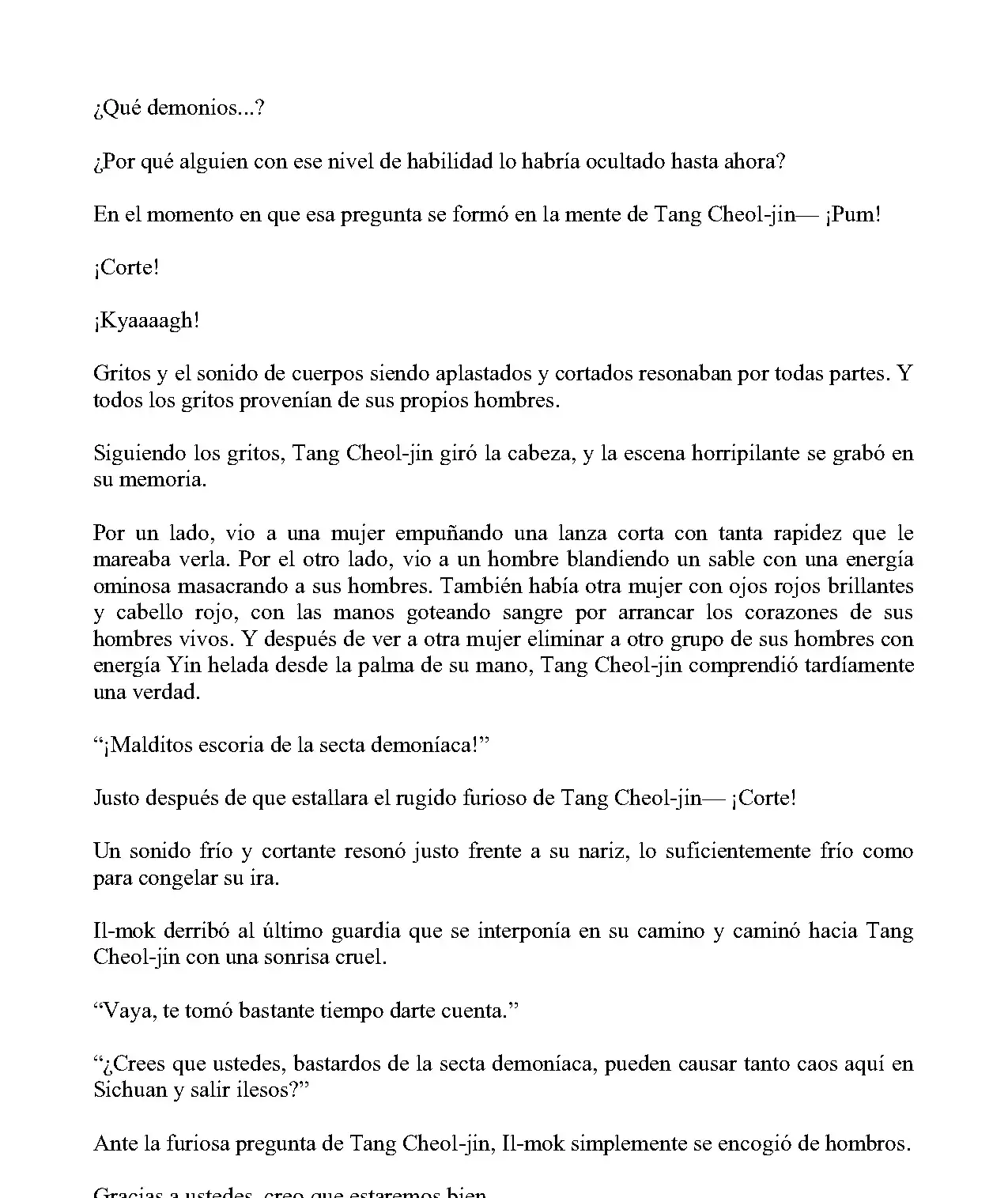 Obligado a ser Demonio Celestial capítulo 252, página 5