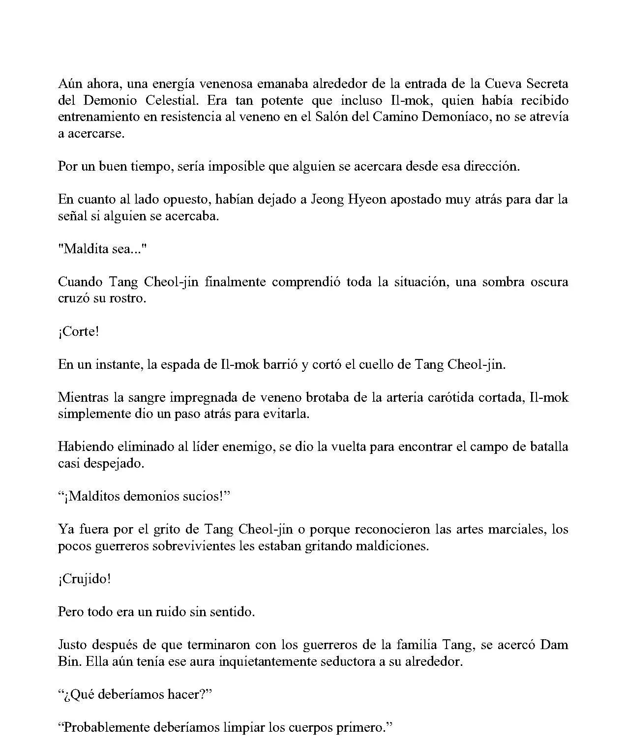 Obligado a ser Demonio Celestial capítulo 252, página 6