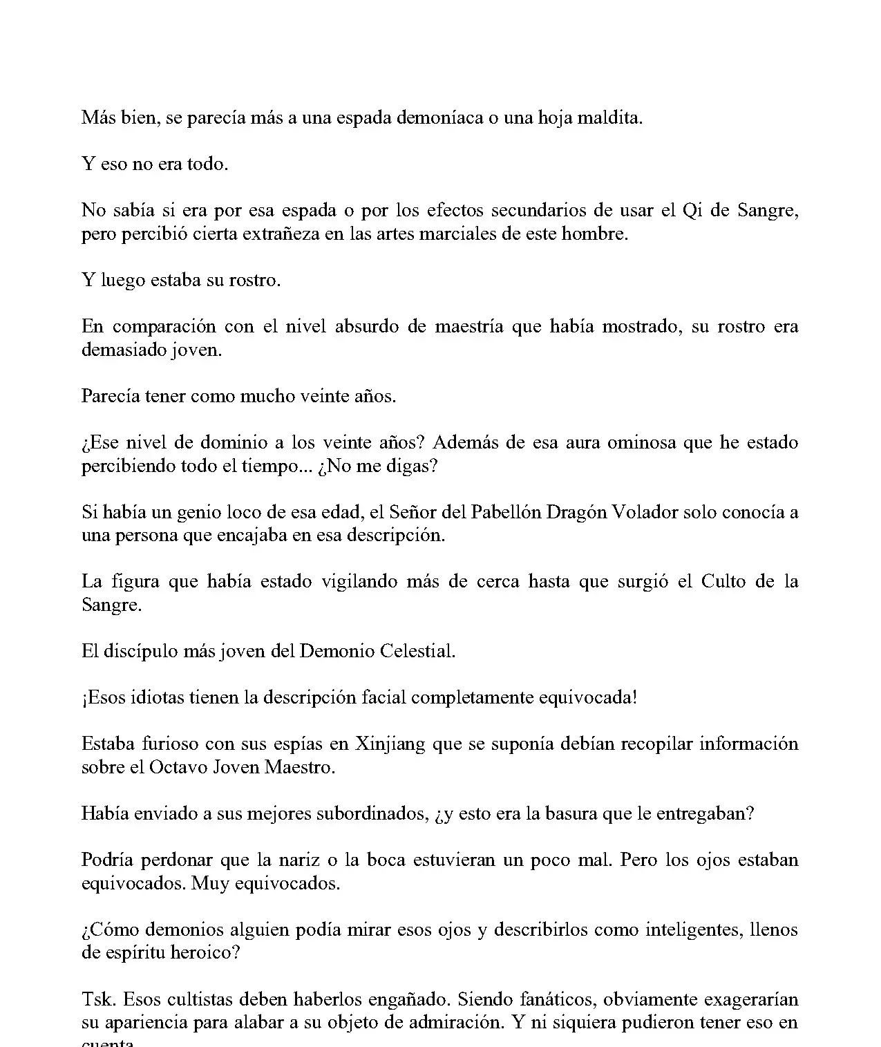 Obligado a ser Demonio Celestial capítulo 257, página 8