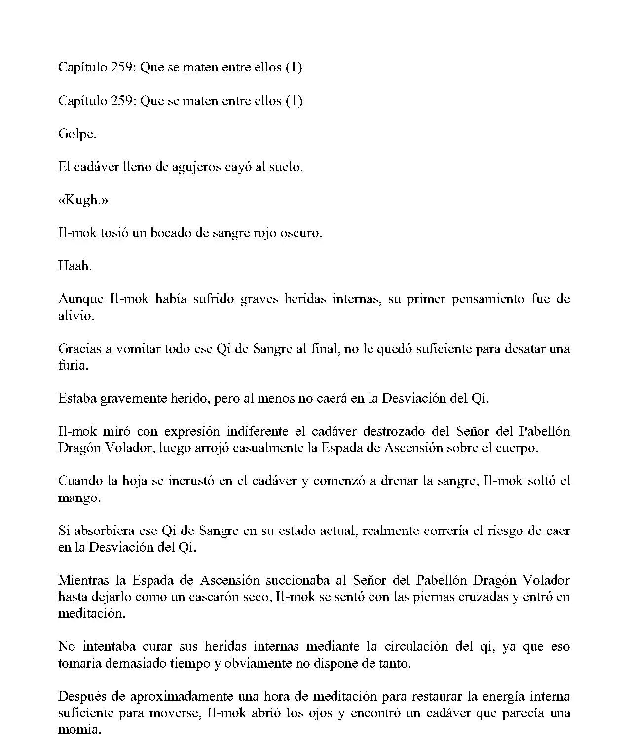 Obligado a ser Demonio Celestial capítulo 259, página 2