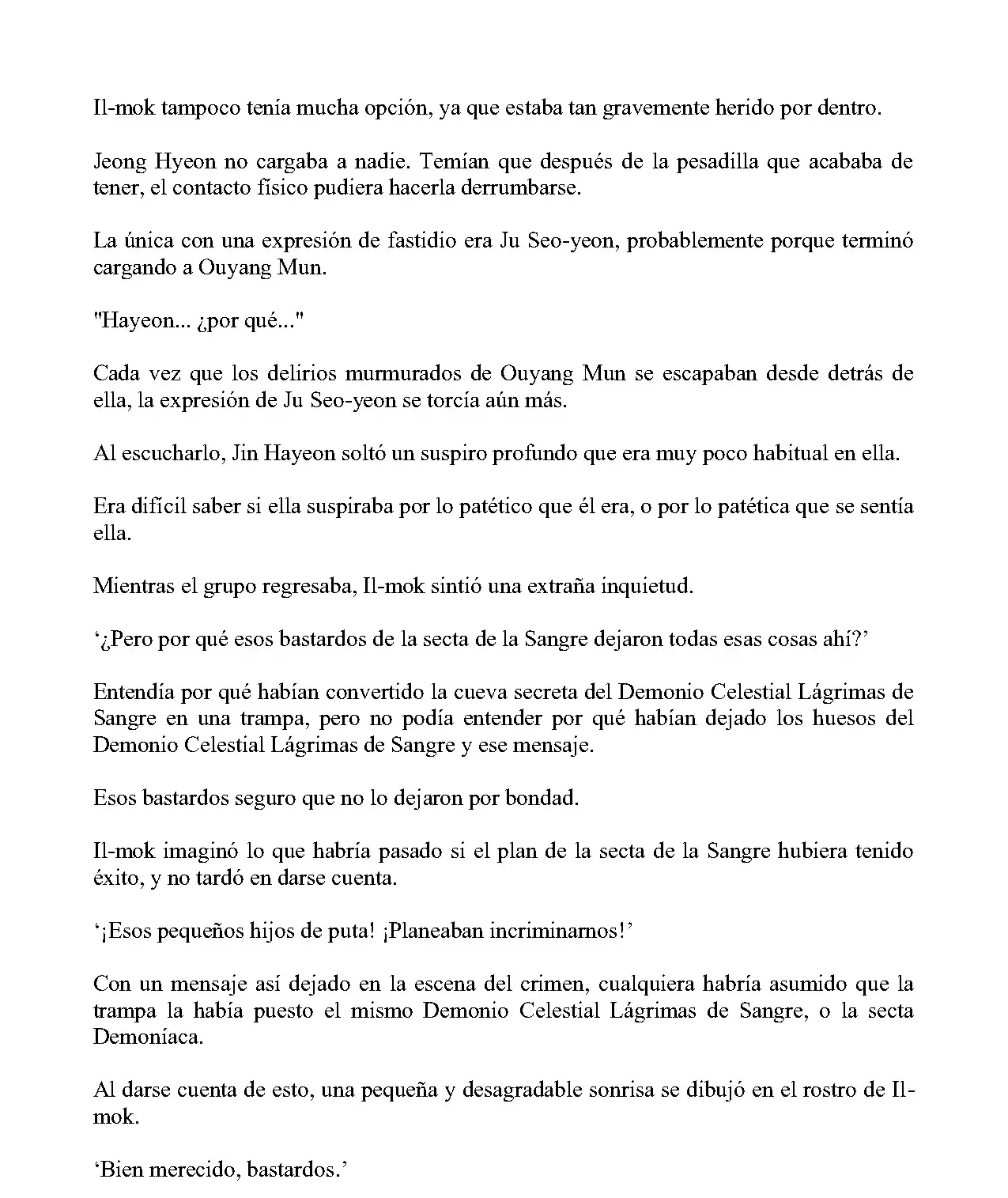 Obligado a ser Demonio Celestial capítulo 259, página 8