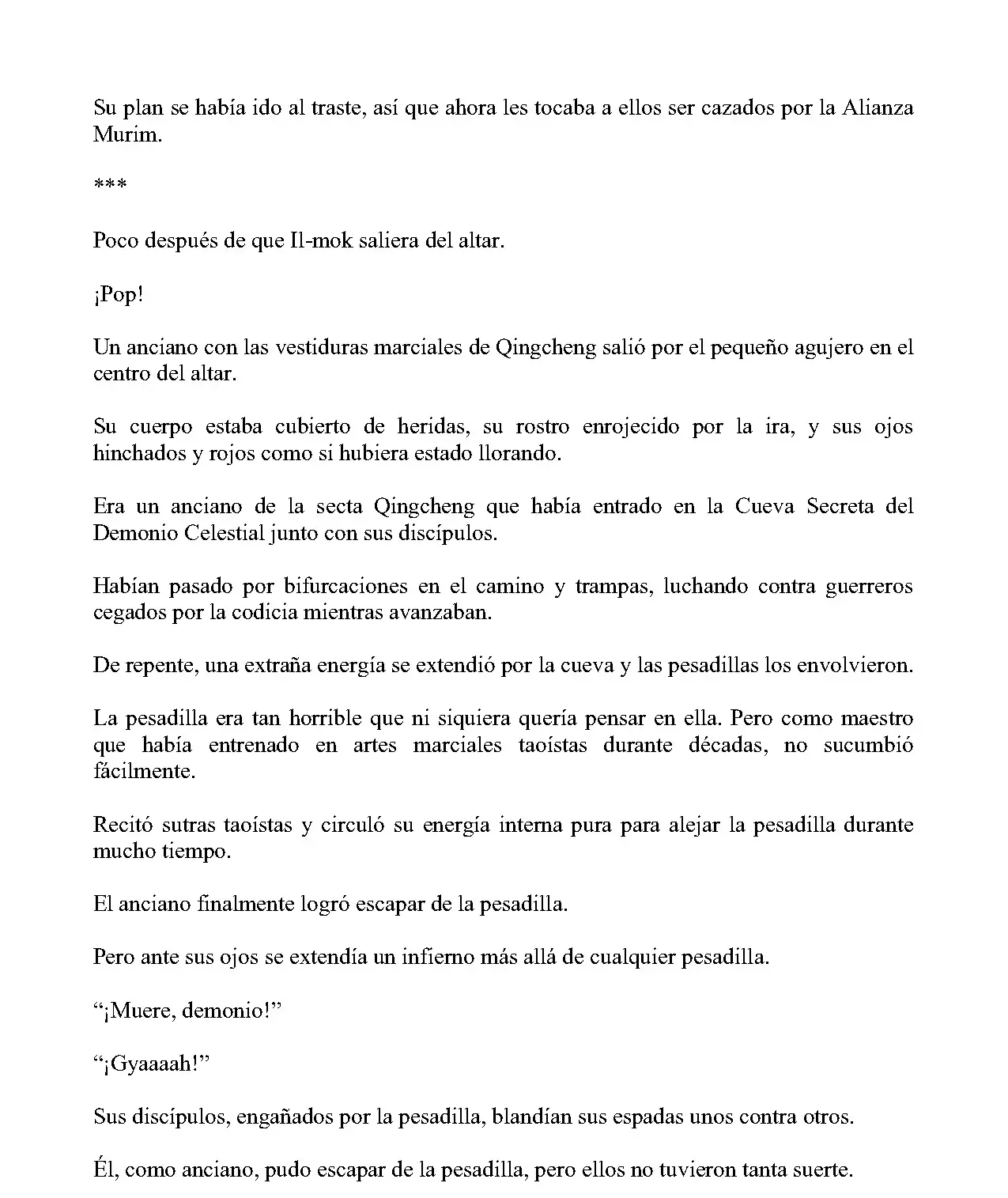 Obligado a ser Demonio Celestial capítulo 259, página 9