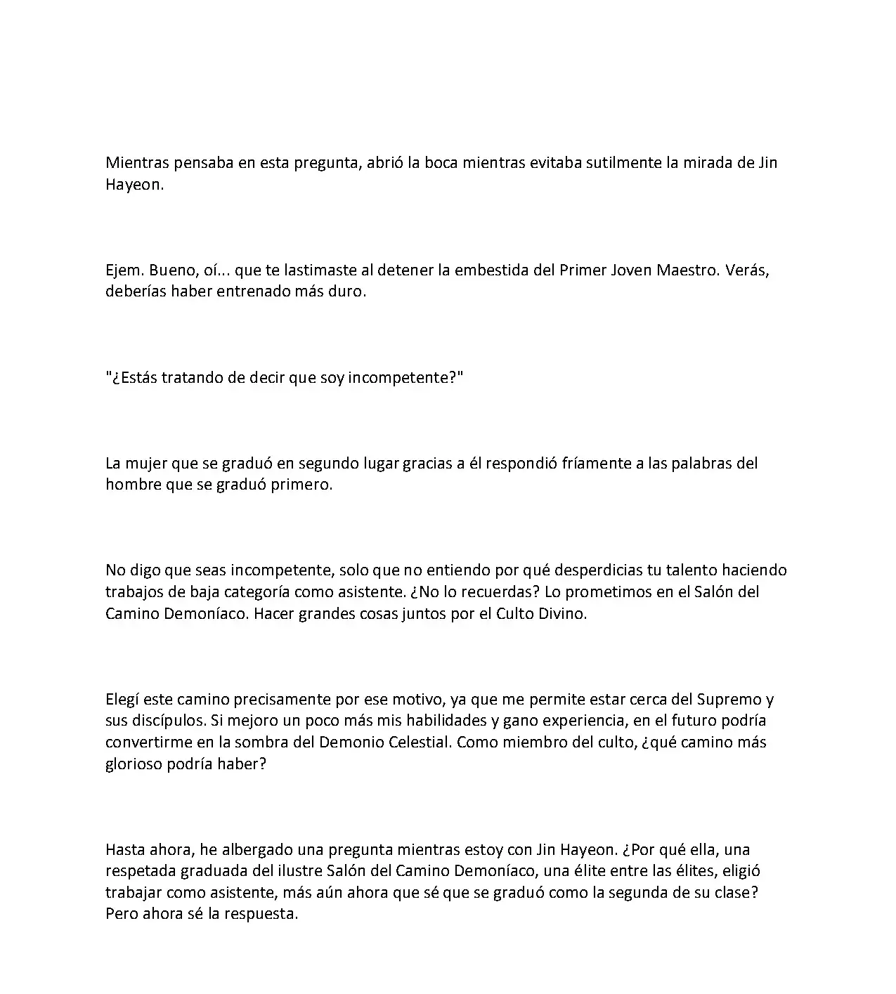 Obligado a ser Demonio Celestial capítulo 26, página 9