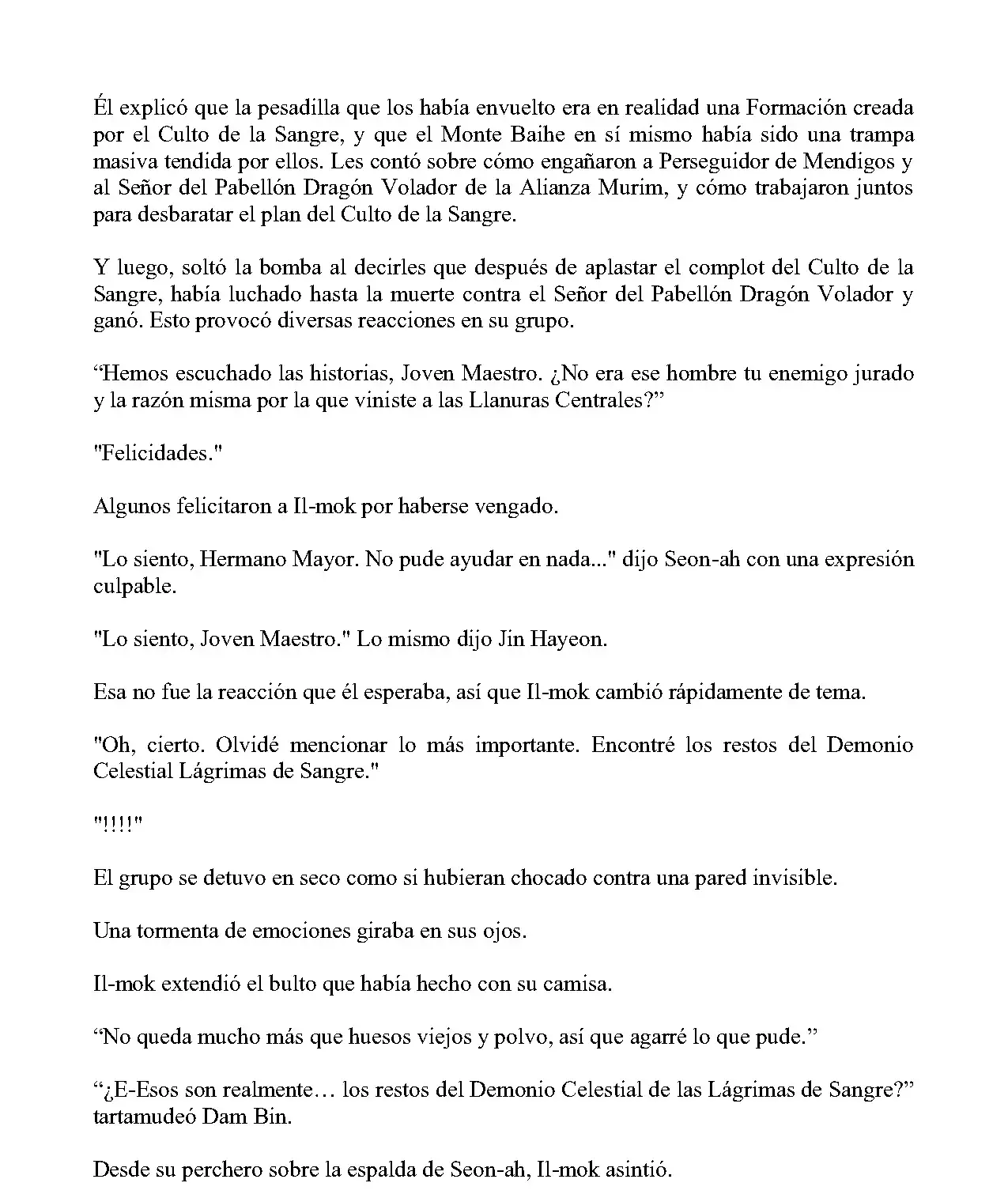 Obligado a ser Demonio Celestial capítulo 260, página 3