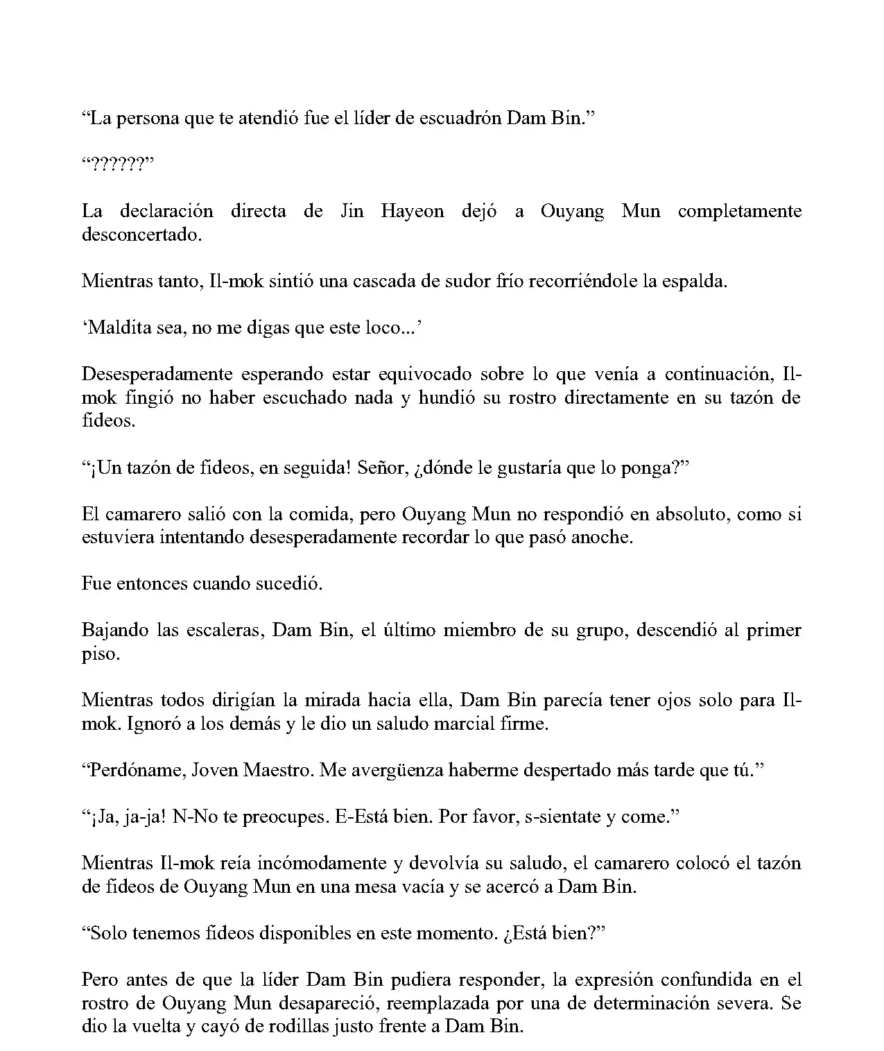 Obligado a ser Demonio Celestial capítulo 261, página 6