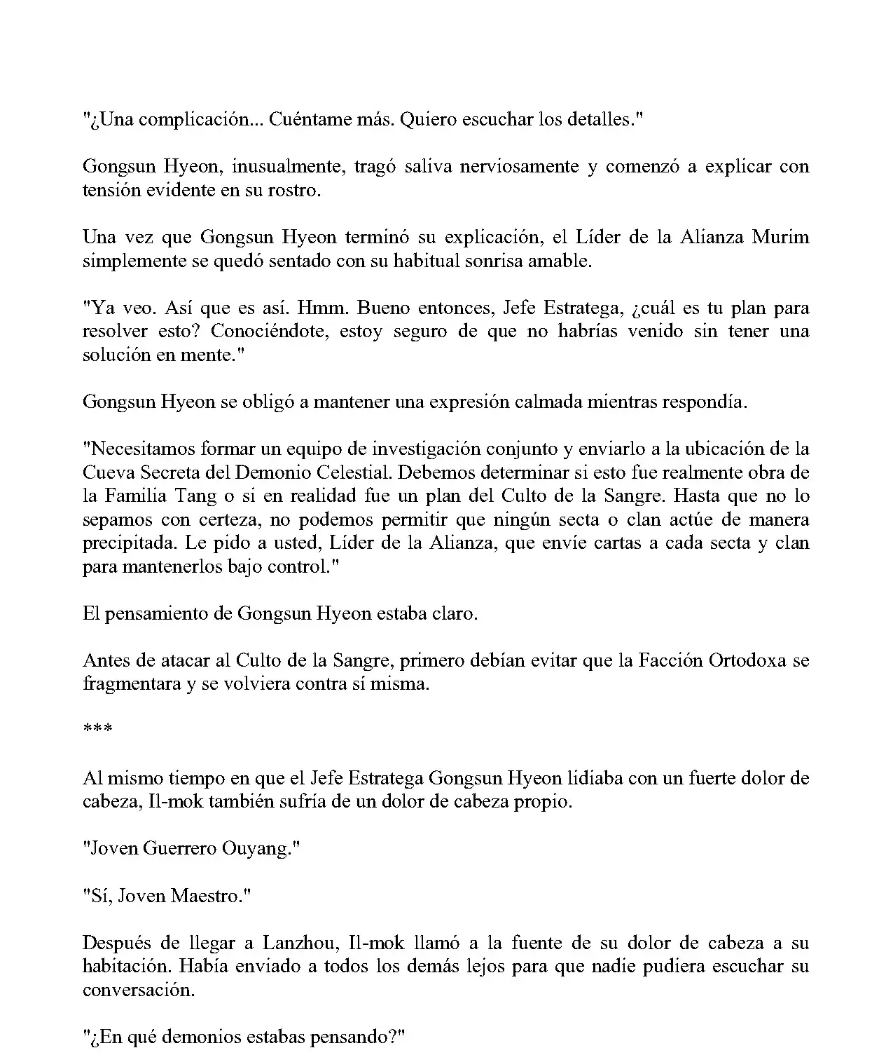 Obligado a ser Demonio Celestial capítulo 262, página 4