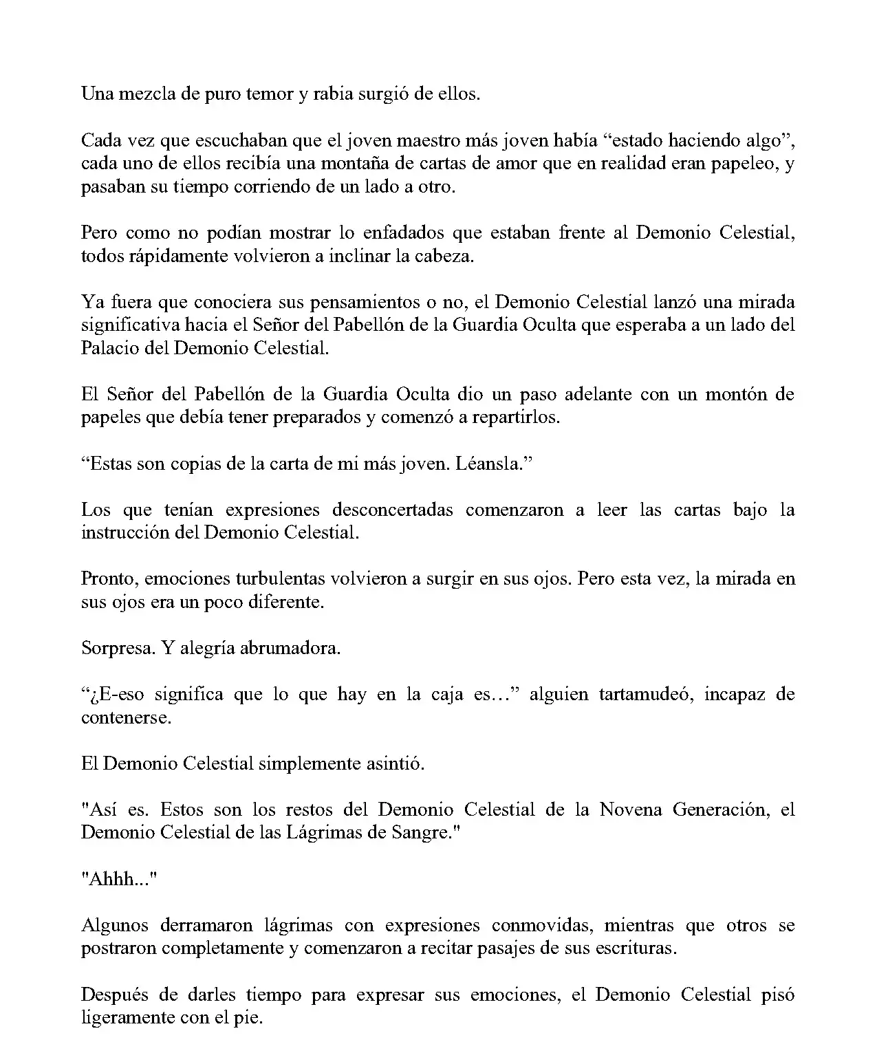 Obligado a ser Demonio Celestial capítulo 263, página 5
