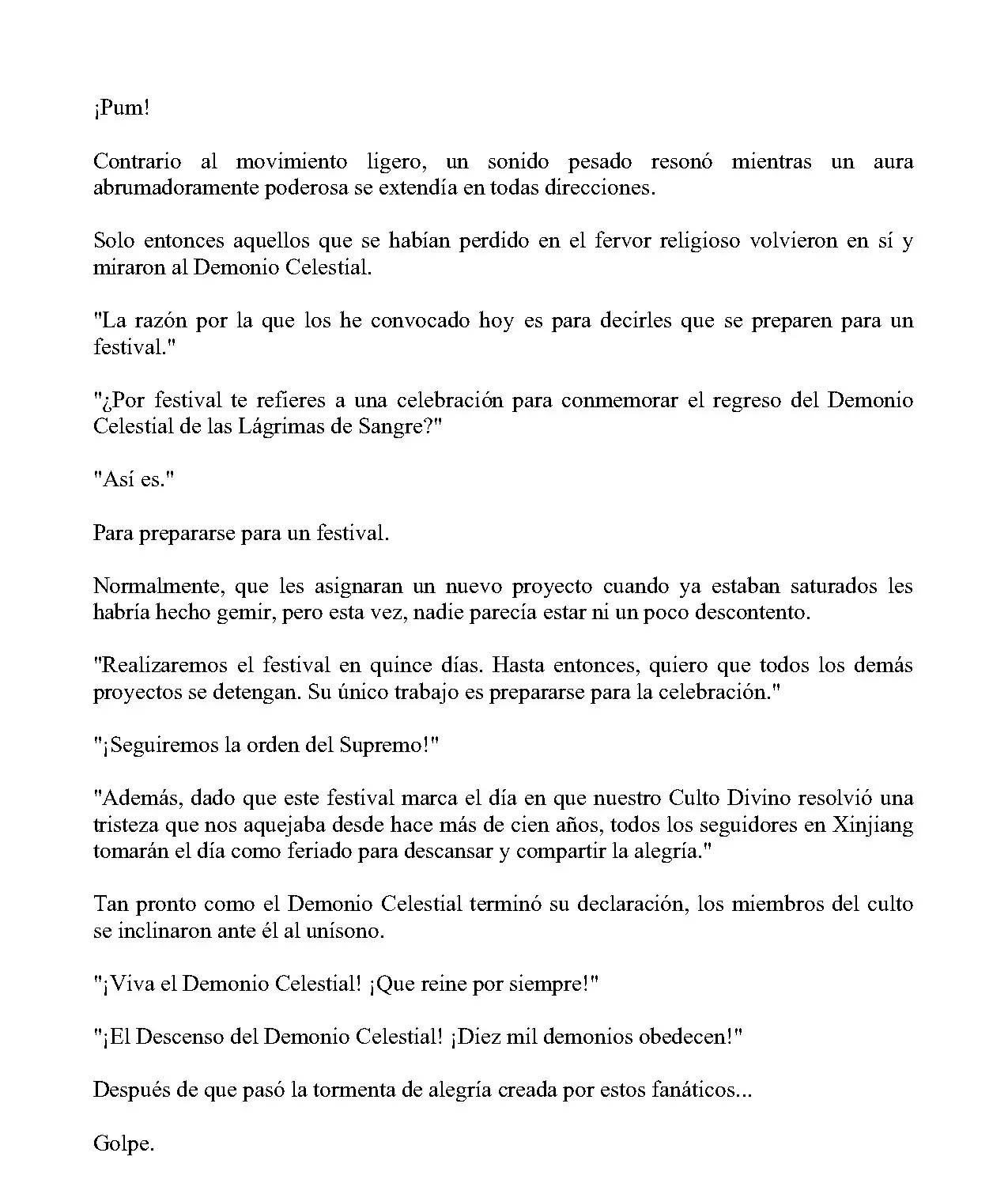 Obligado a ser Demonio Celestial capítulo 263, página 6