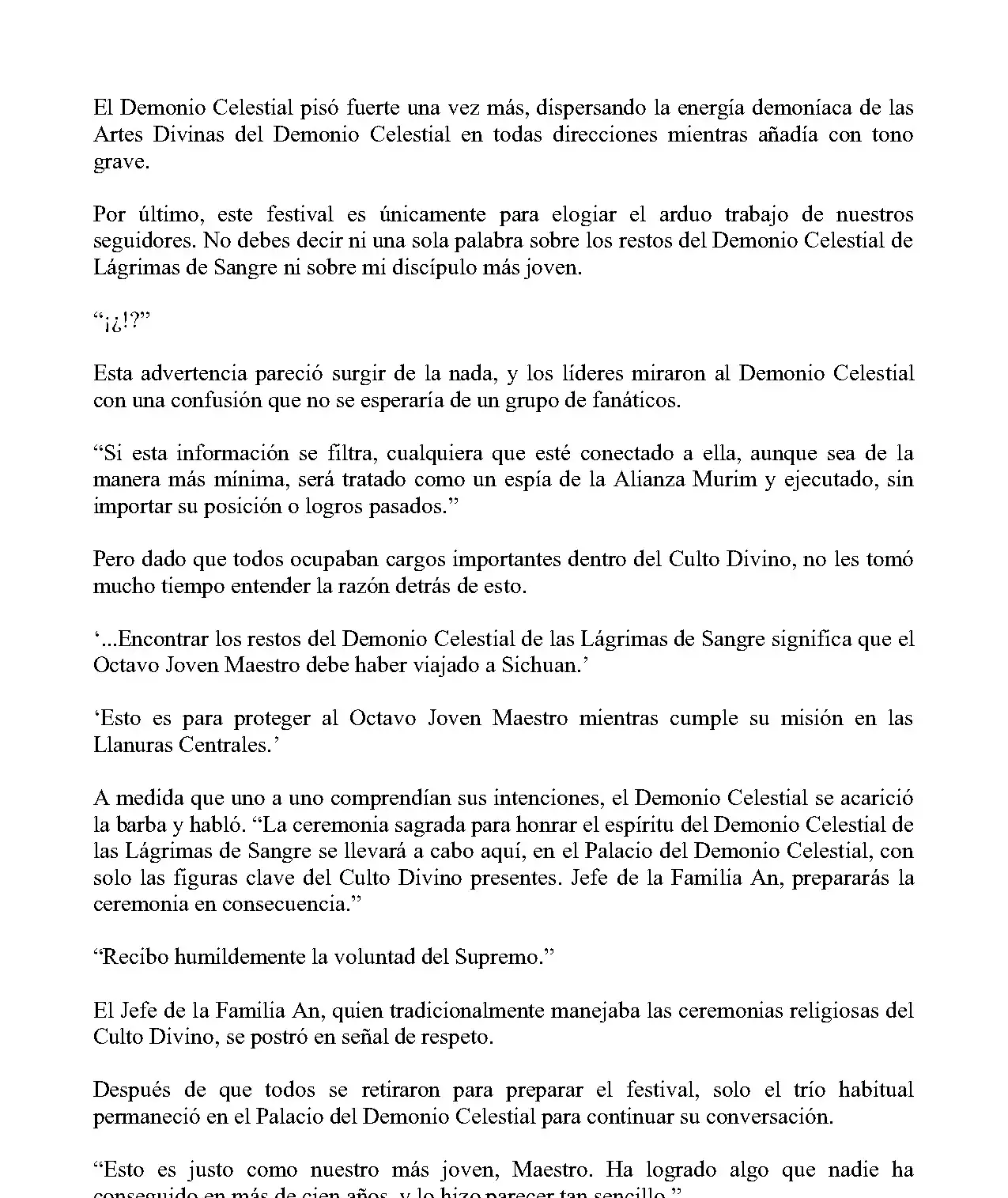 Obligado a ser Demonio Celestial capítulo 263, página 7