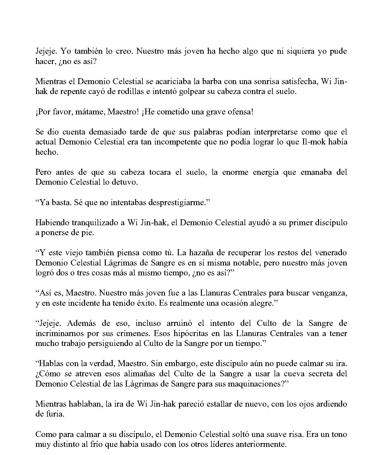 Obligado a ser Demonio Celestial capítulo 263, página 8