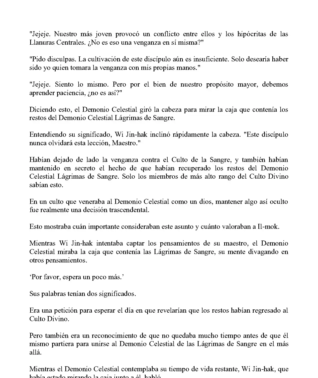 Obligado a ser Demonio Celestial capítulo 263, página 9
