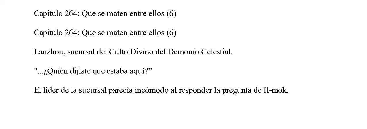 Obligado a ser Demonio Celestial capítulo 264, página 2