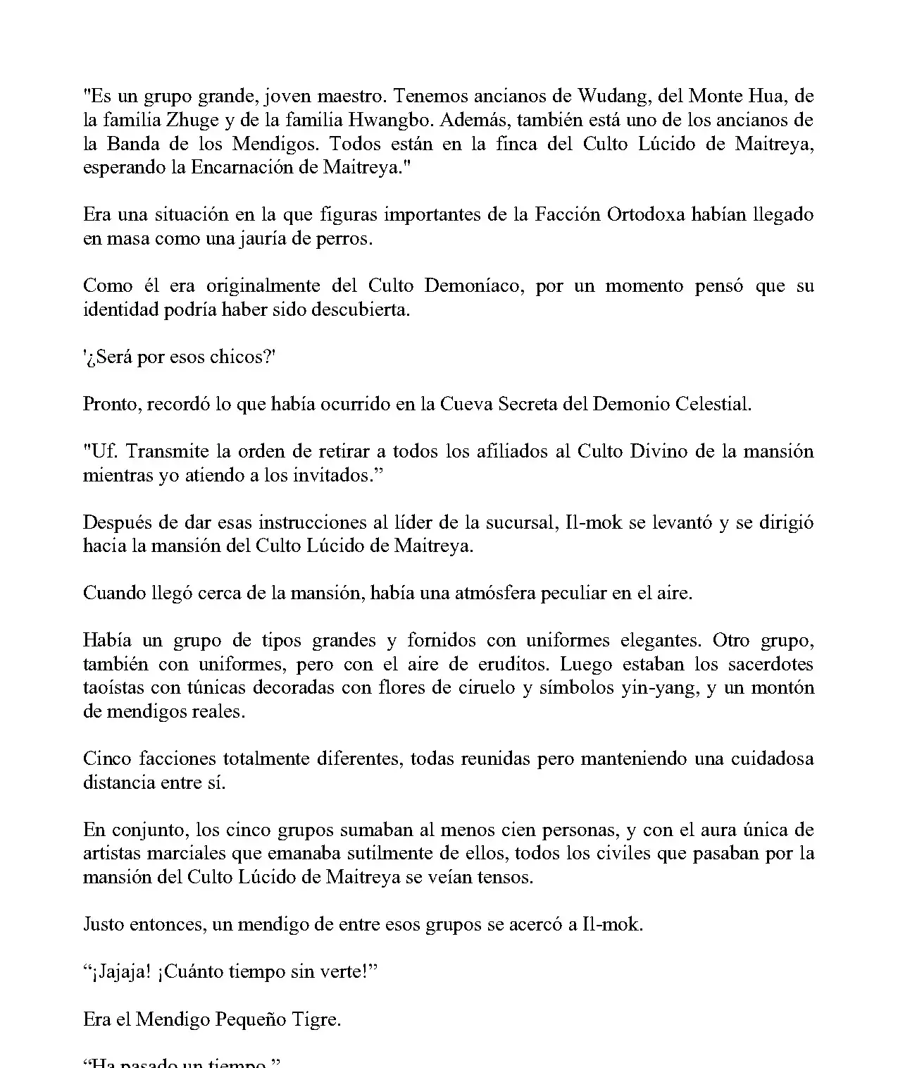 Obligado a ser Demonio Celestial capítulo 264, página 3