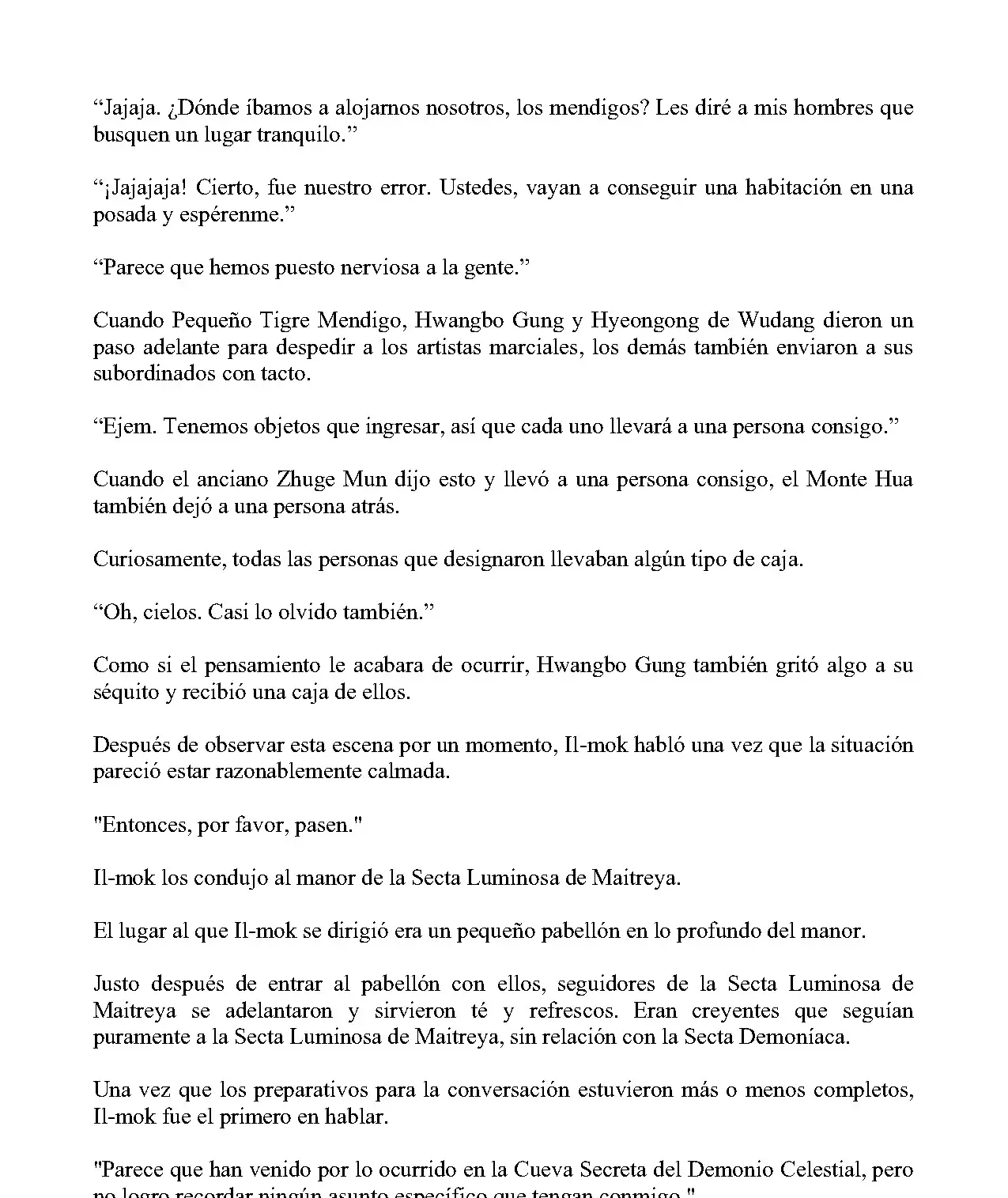 Obligado a ser Demonio Celestial capítulo 264, página 5