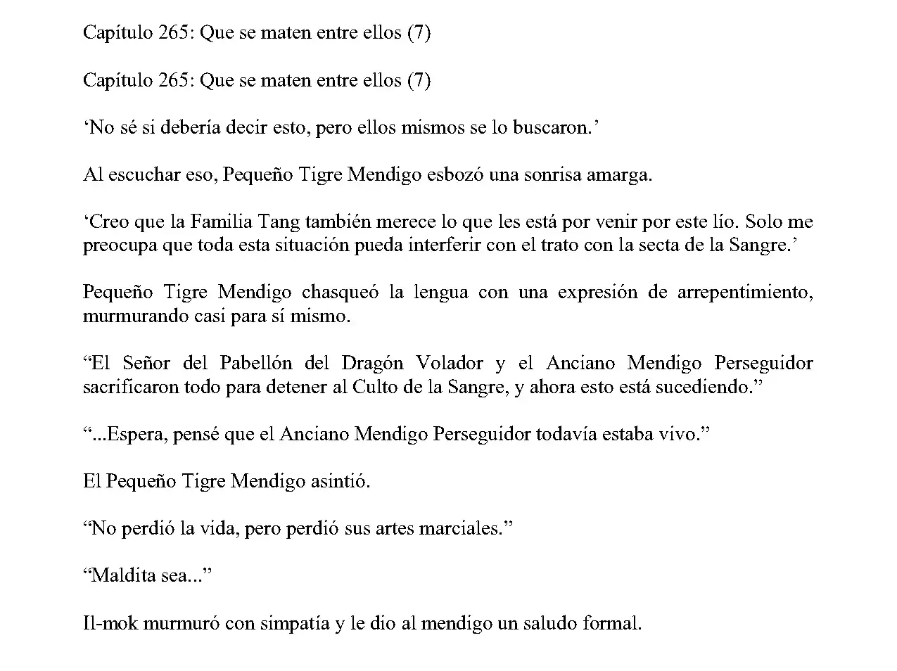 Obligado a ser Demonio Celestial capítulo 265, página 2