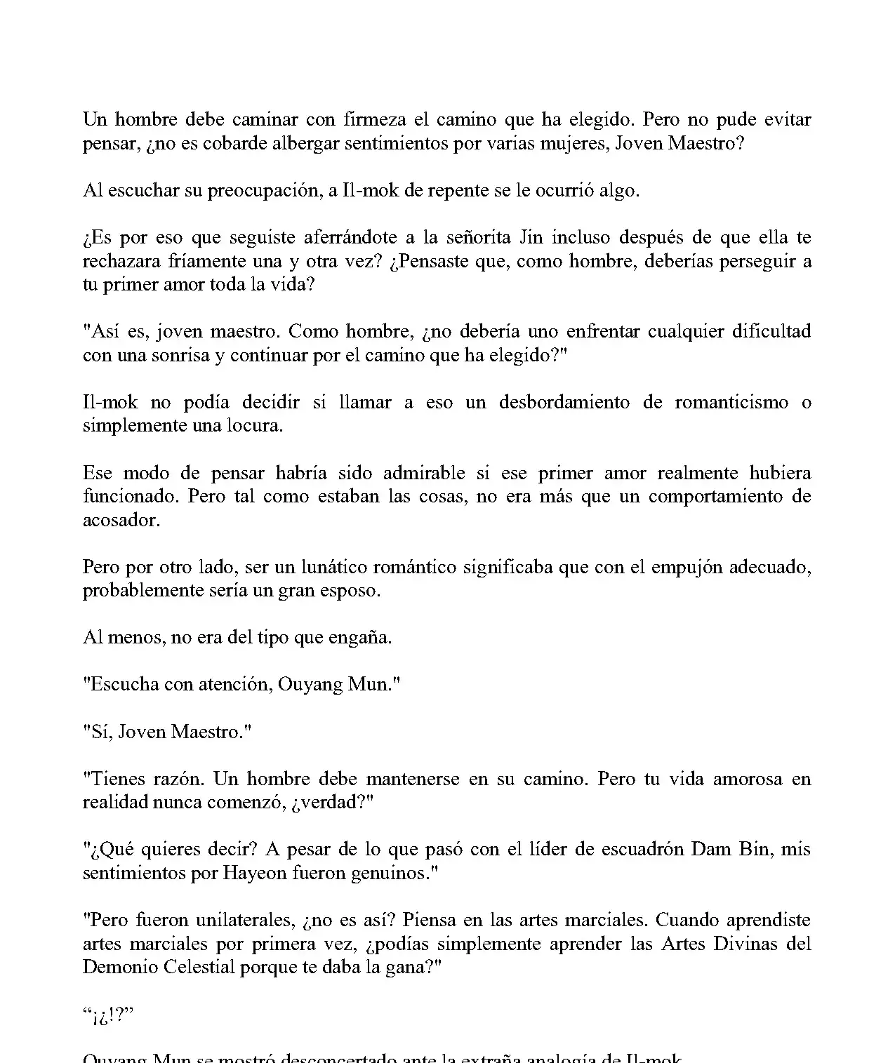 Obligado a ser Demonio Celestial capítulo 270, página 4