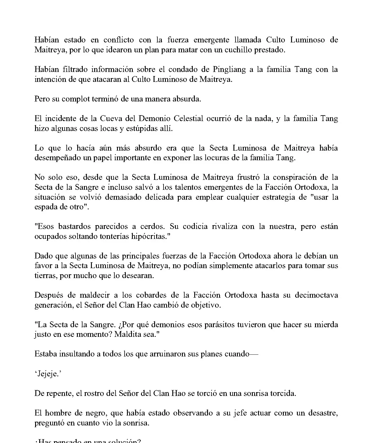 Obligado a ser Demonio Celestial capítulo 270, página 7