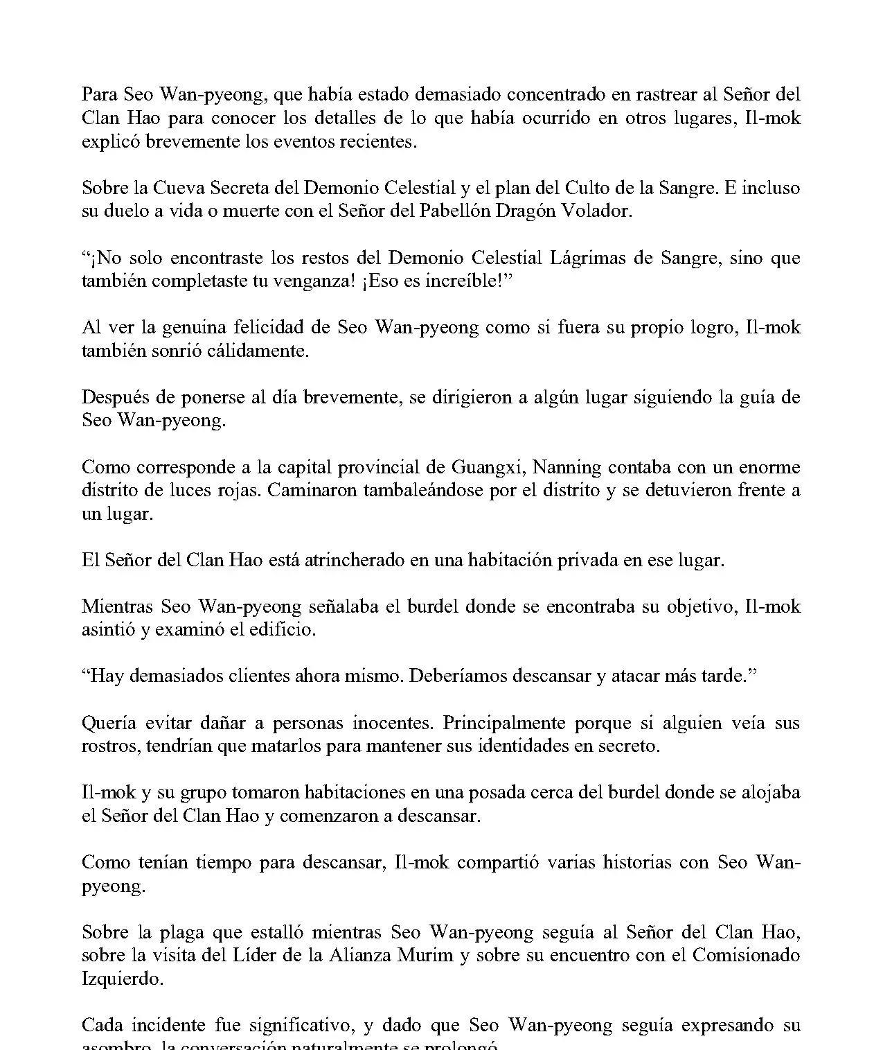 Obligado a ser Demonio Celestial capítulo 272, página 10