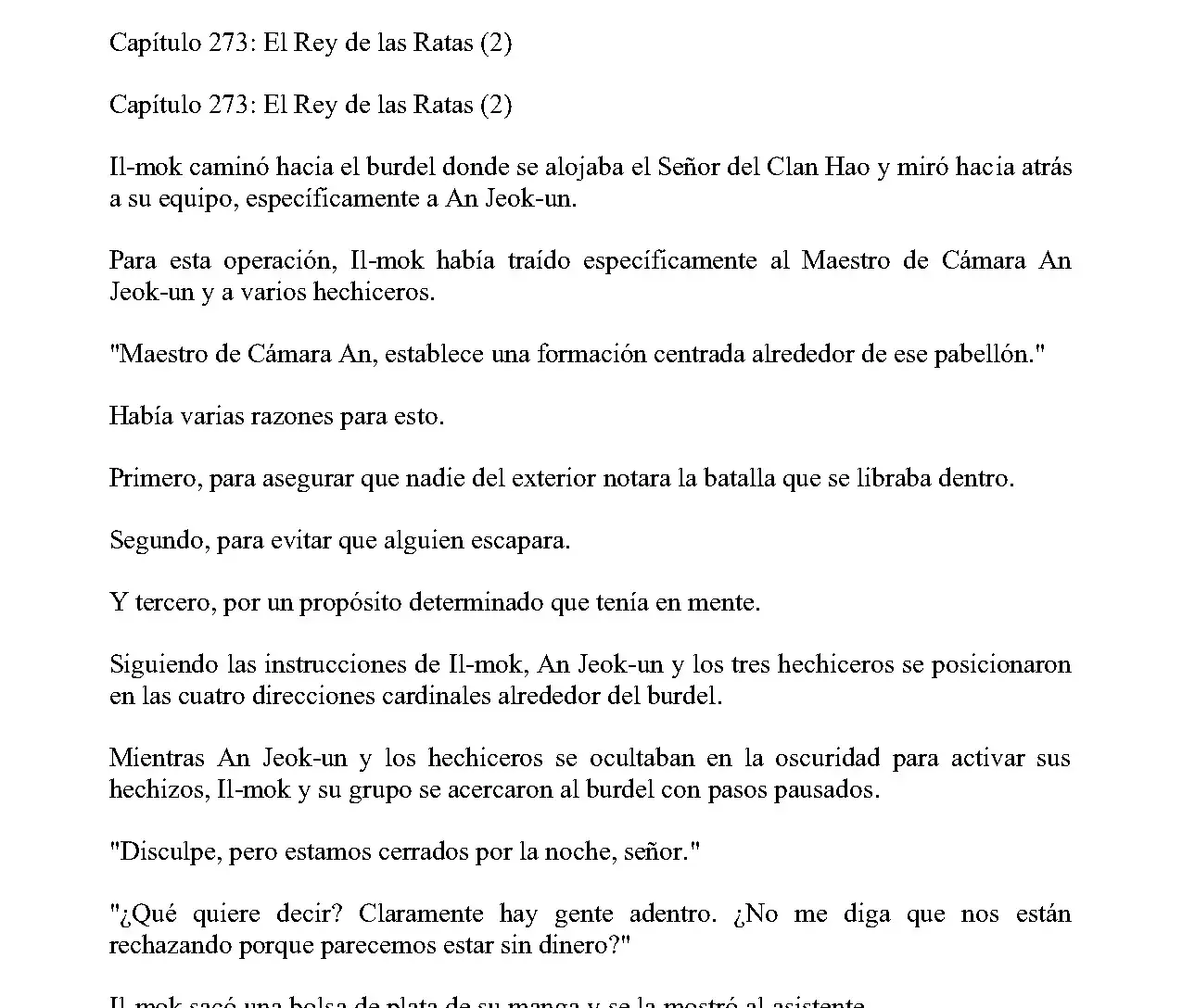 Obligado a ser Demonio Celestial capítulo 273, página 2