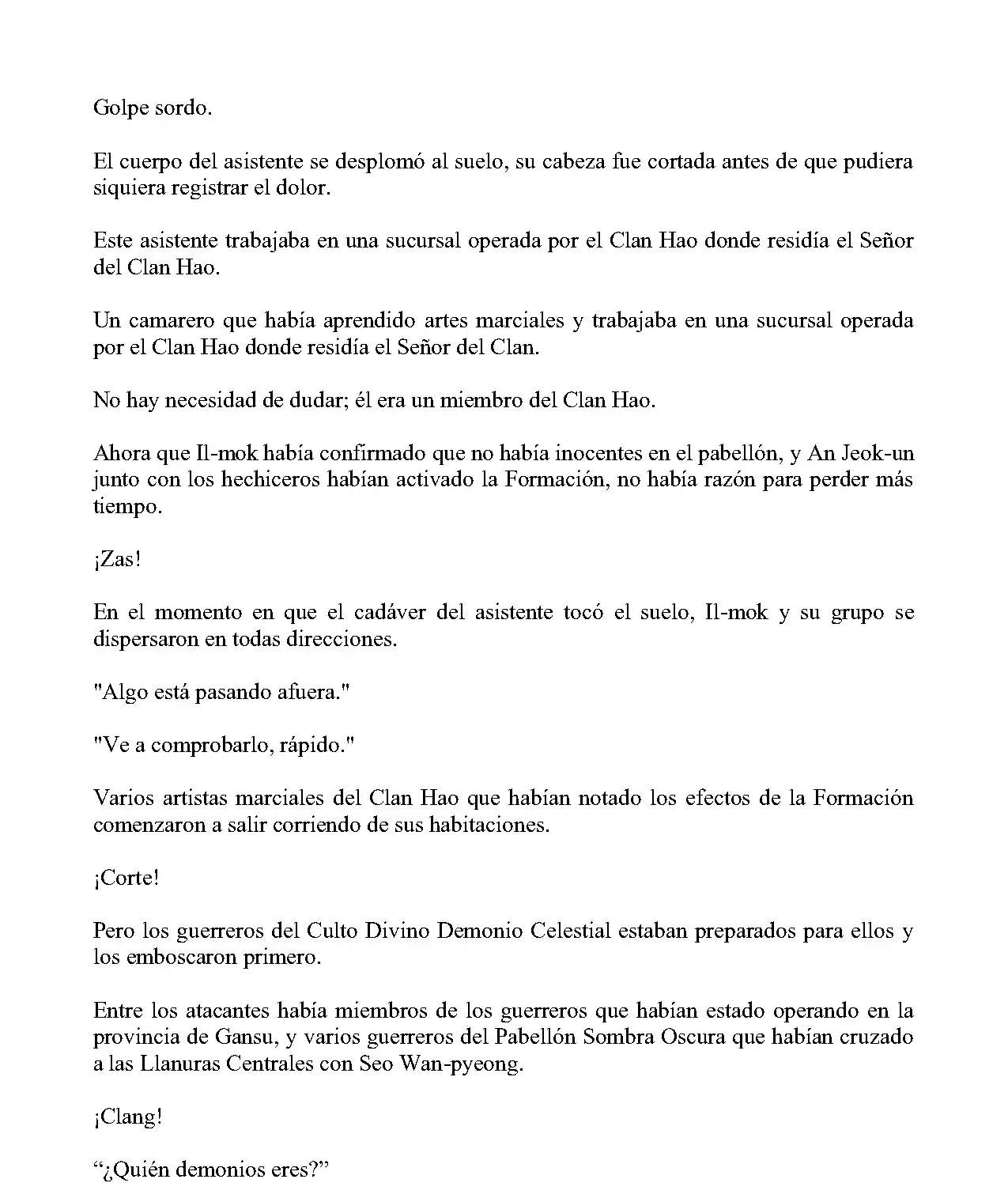 Obligado a ser Demonio Celestial capítulo 273, página 4