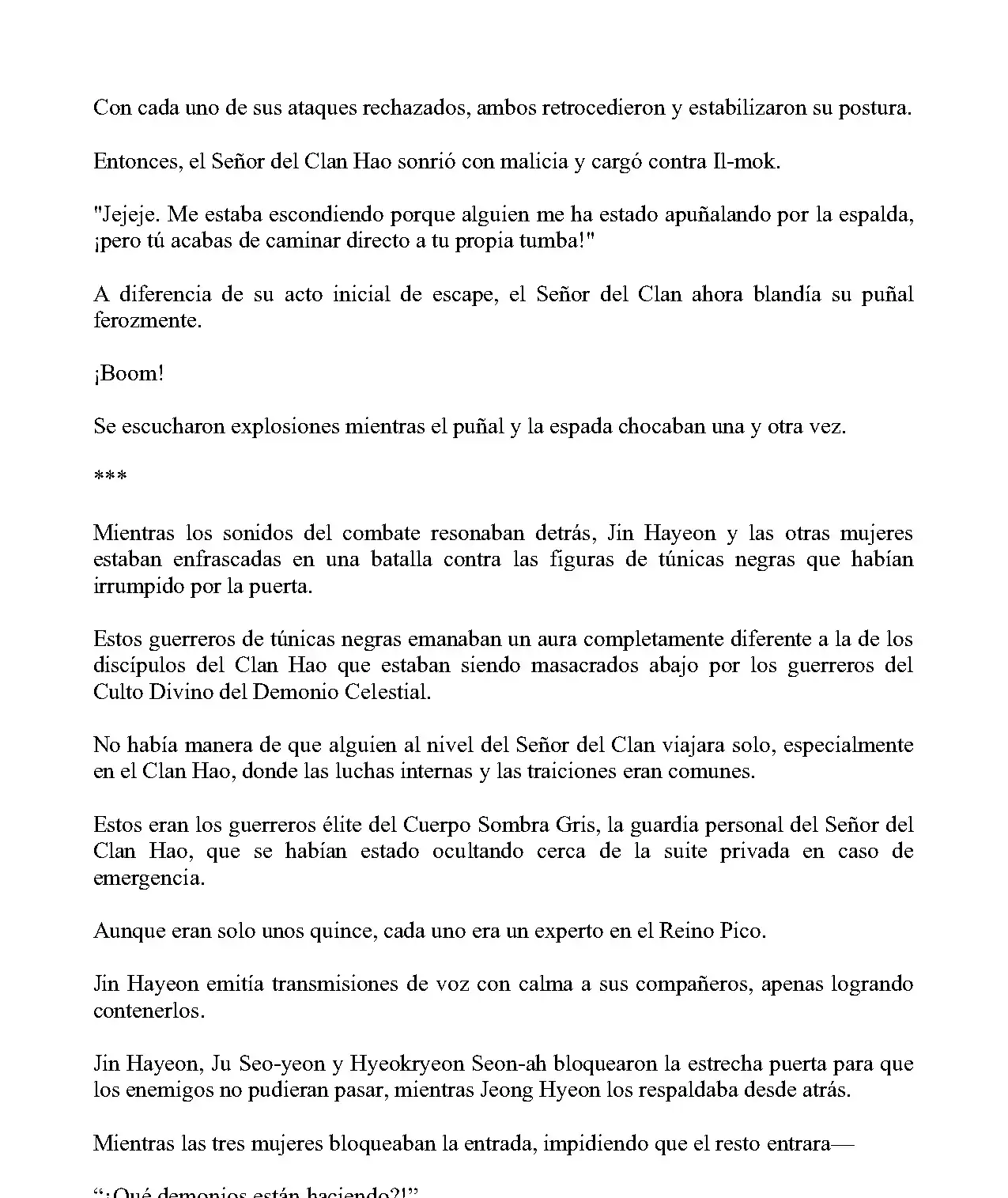 Obligado a ser Demonio Celestial capítulo 273, página 8