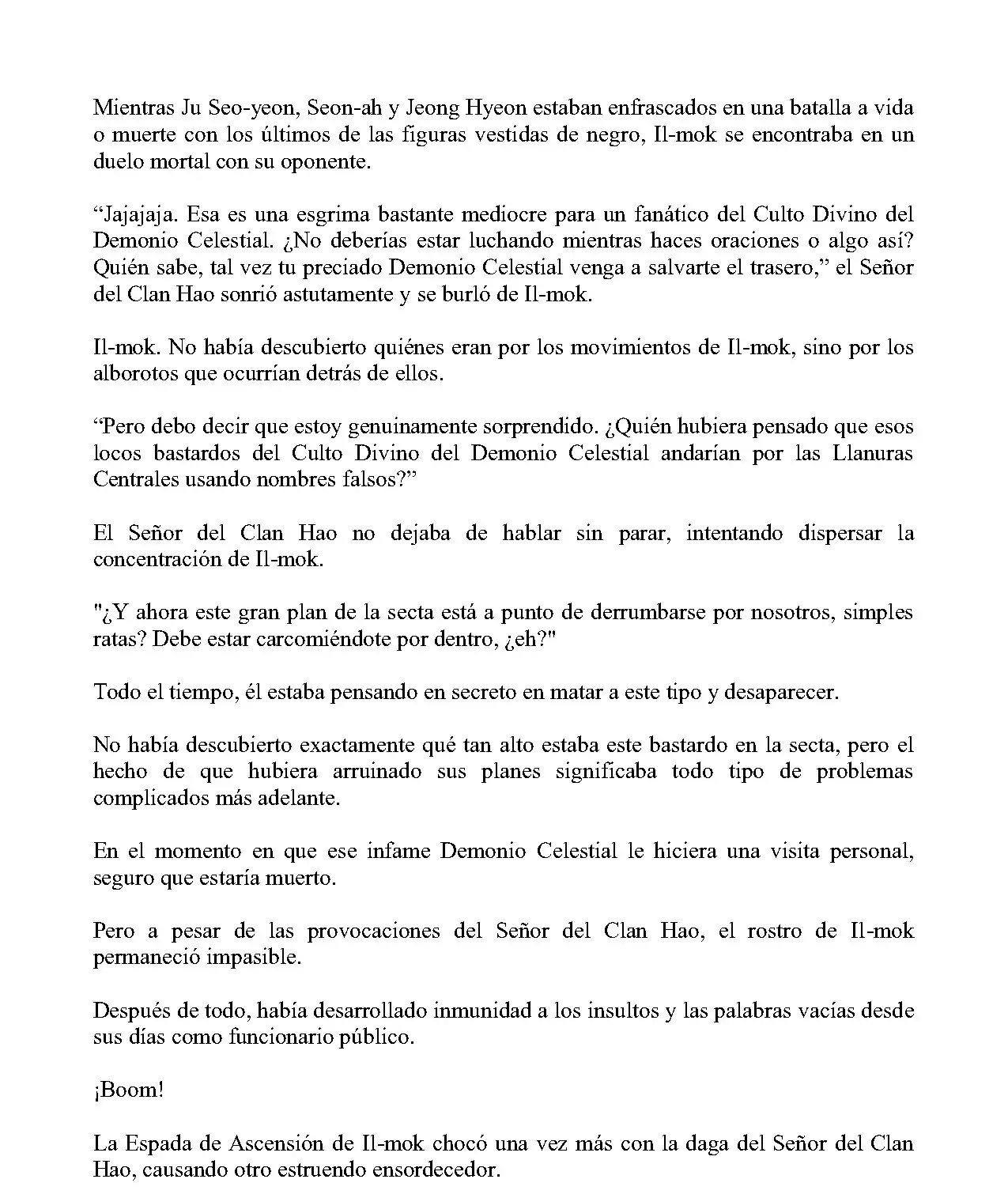 Obligado a ser Demonio Celestial capítulo 274, página 5