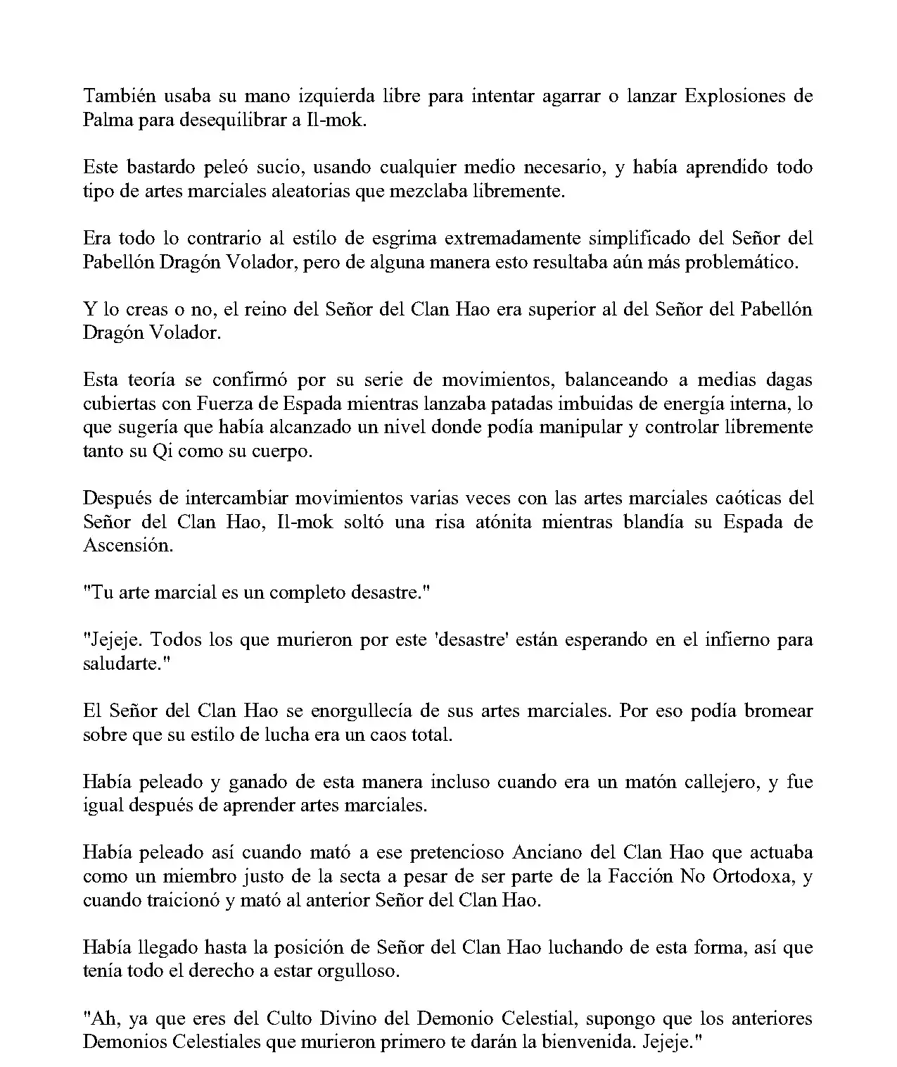 Obligado a ser Demonio Celestial capítulo 274, página 8