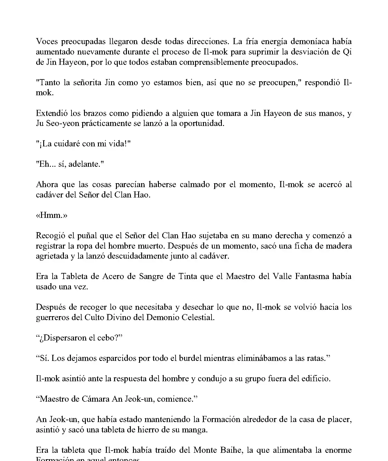 Obligado a ser Demonio Celestial capítulo 276, página 3
