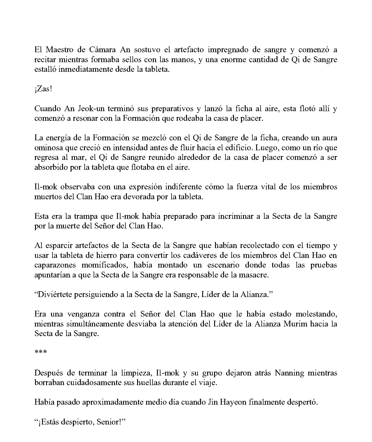 Obligado a ser Demonio Celestial capítulo 276, página 4