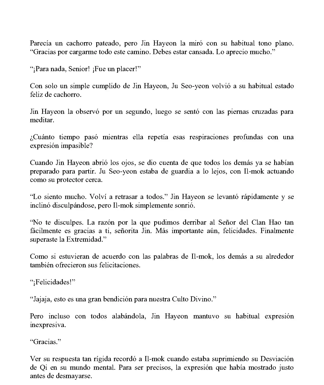 Obligado a ser Demonio Celestial capítulo 276, página 6