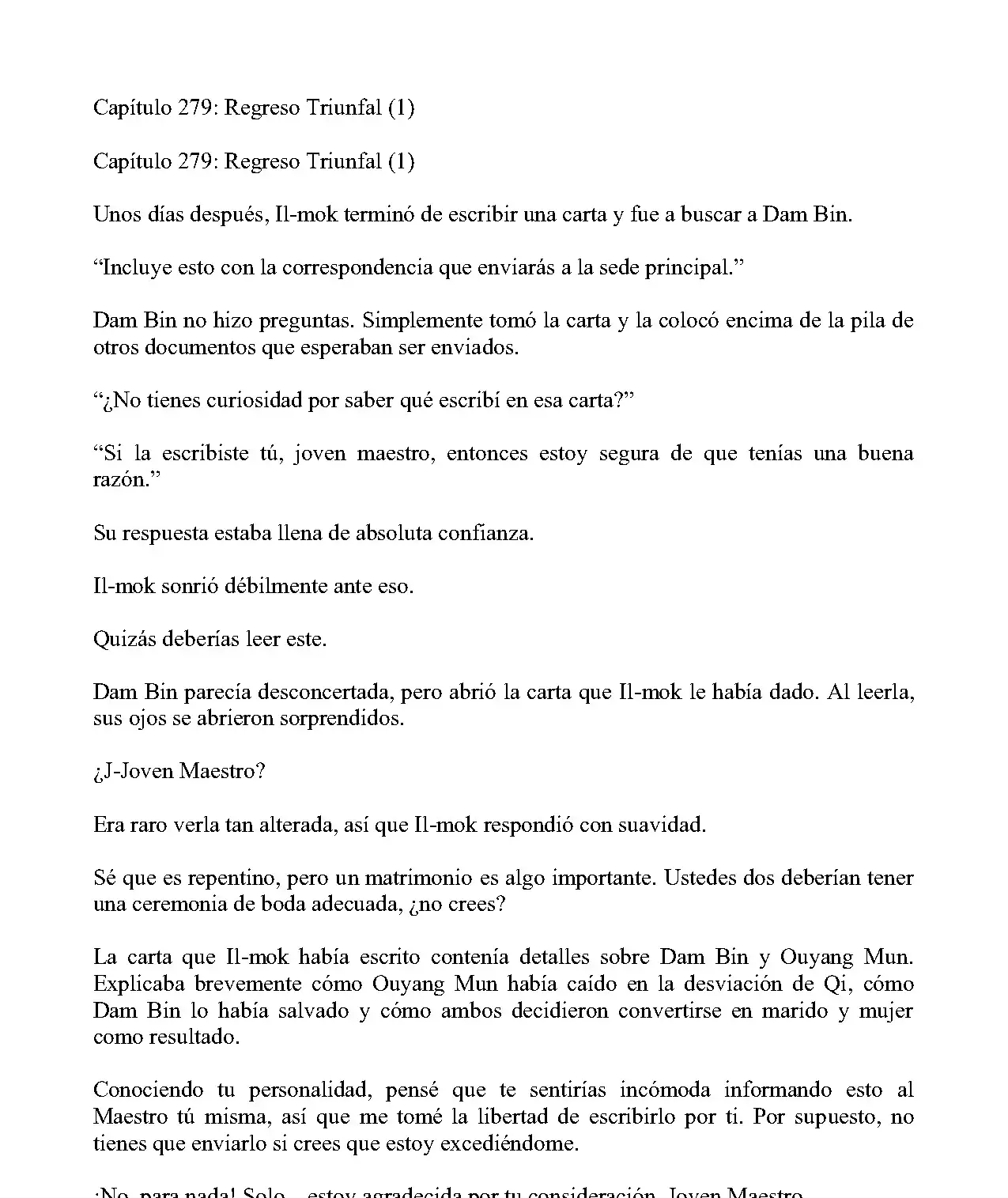 Obligado a ser Demonio Celestial capítulo 279, página 2