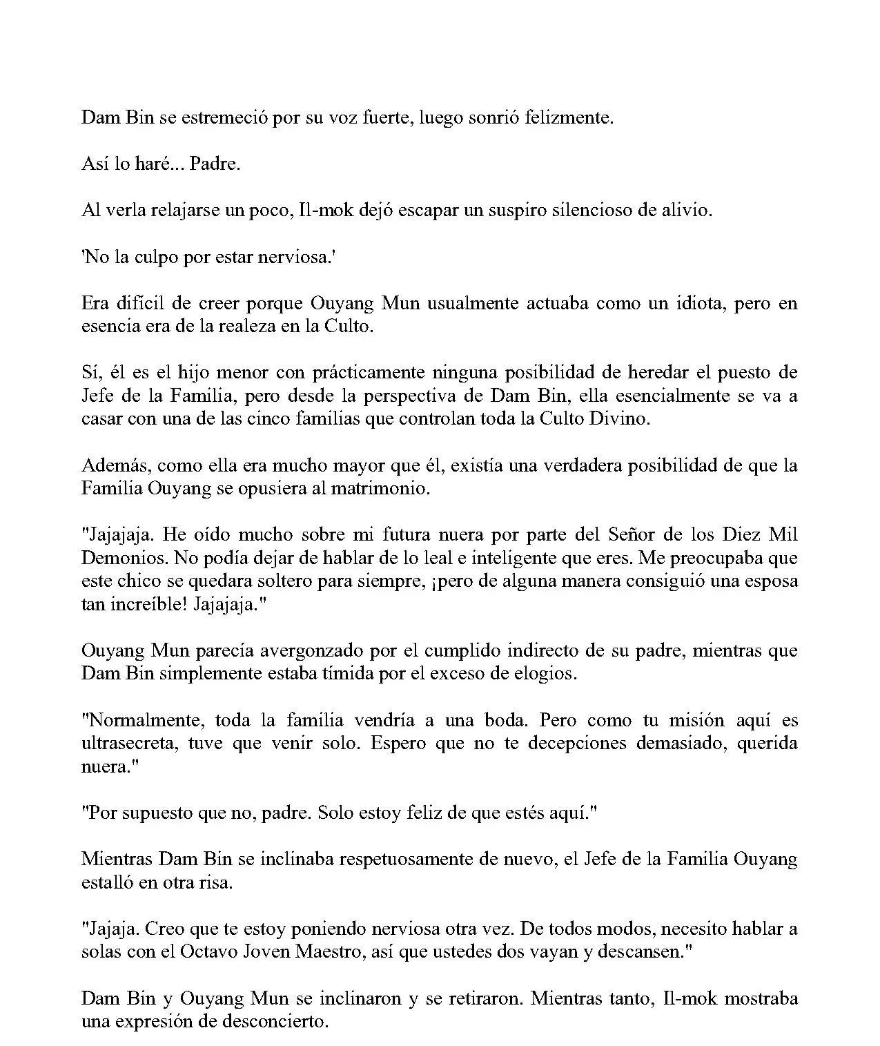 Obligado a ser Demonio Celestial capítulo 279, página 5