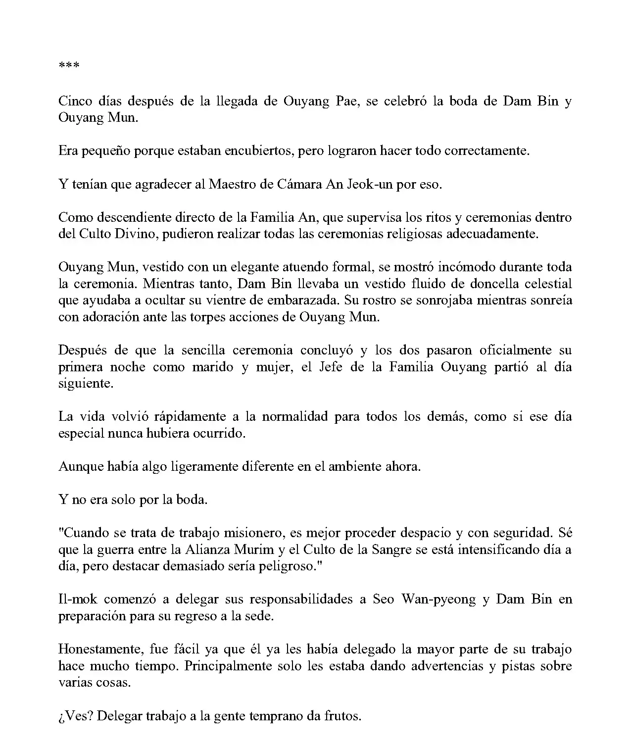 Obligado a ser Demonio Celestial capítulo 279, página 8