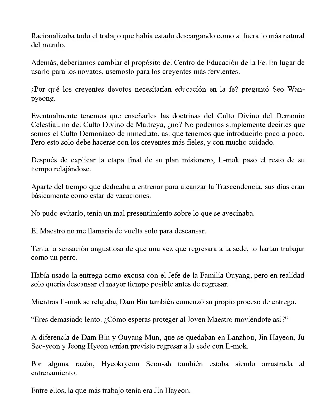 Obligado a ser Demonio Celestial capítulo 279, página 9