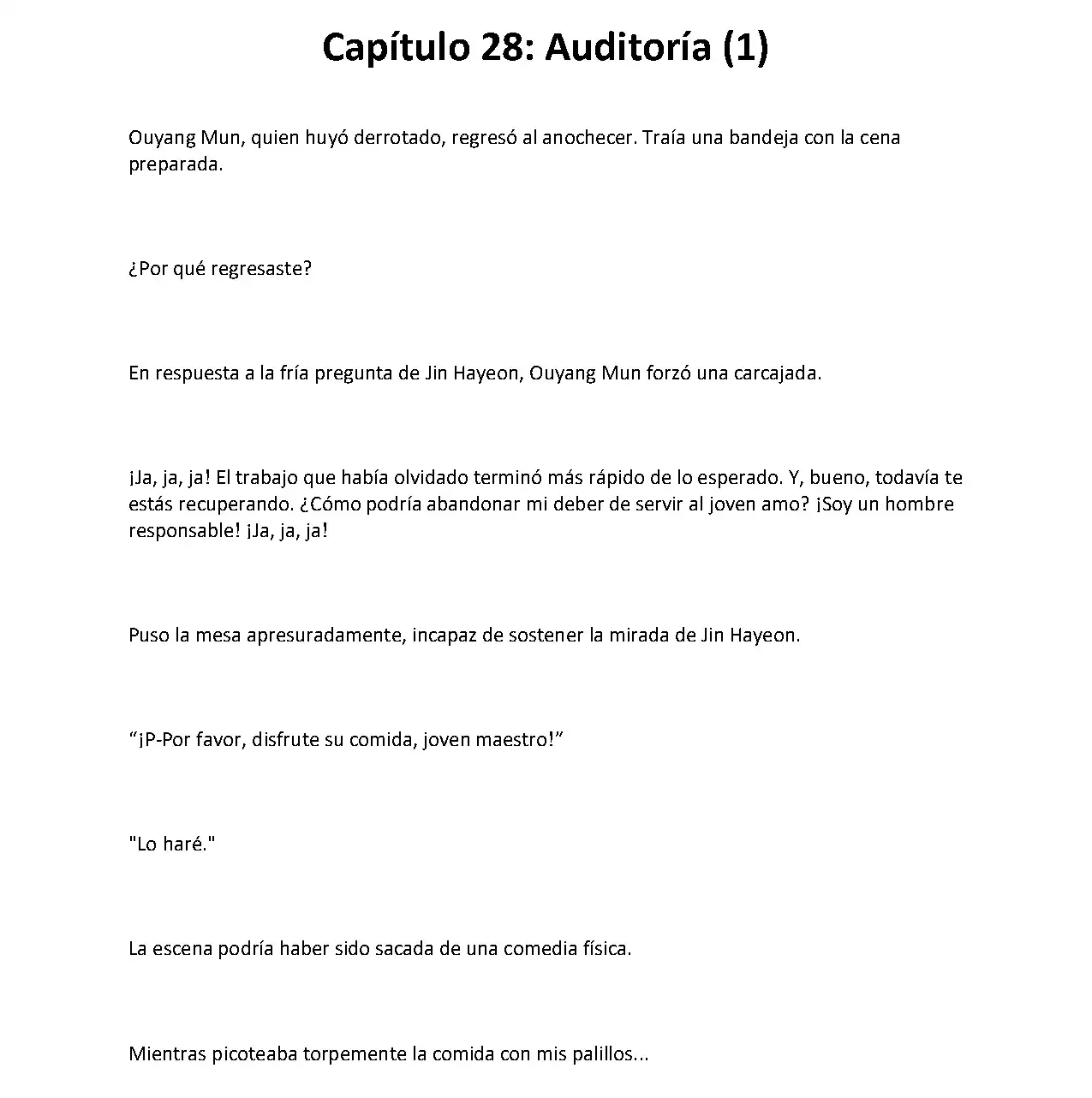 Obligado a ser Demonio Celestial capítulo 28, página 2
