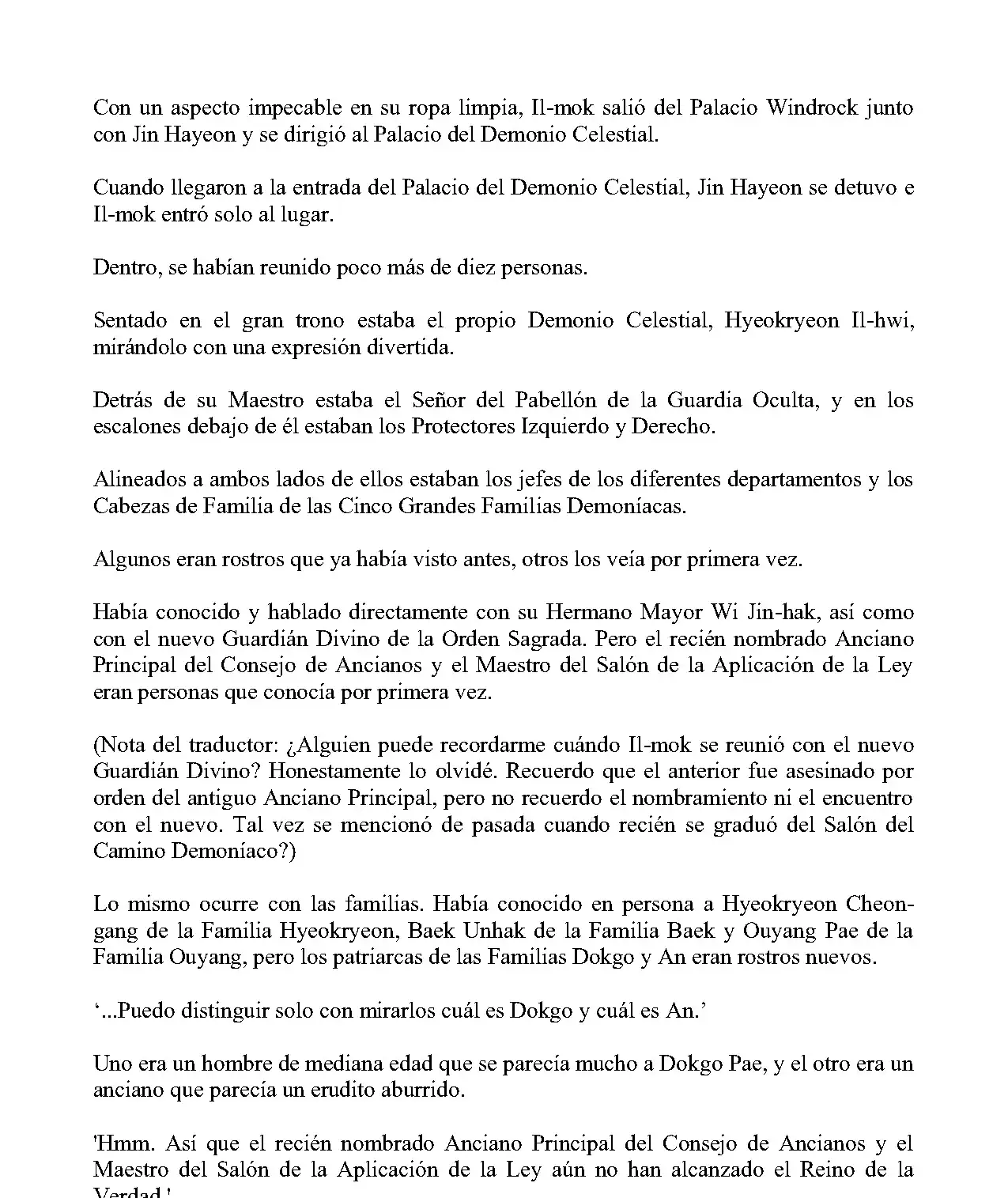 Obligado a ser Demonio Celestial capítulo 280, página 5