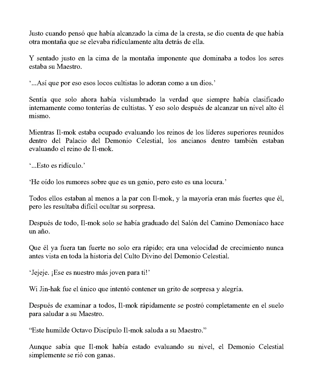 Obligado a ser Demonio Celestial capítulo 280, página 7
