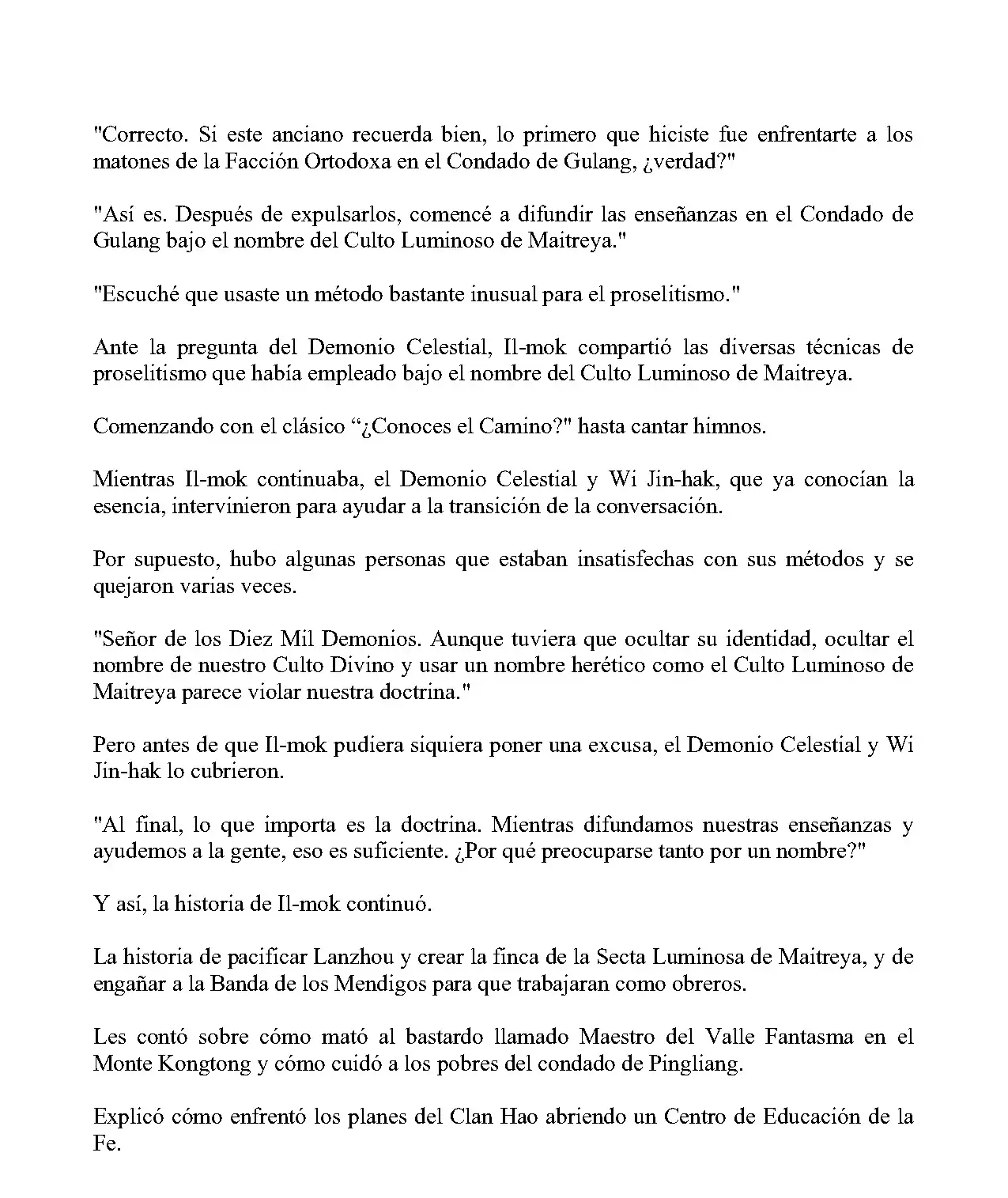 Obligado a ser Demonio Celestial capítulo 280, página 9