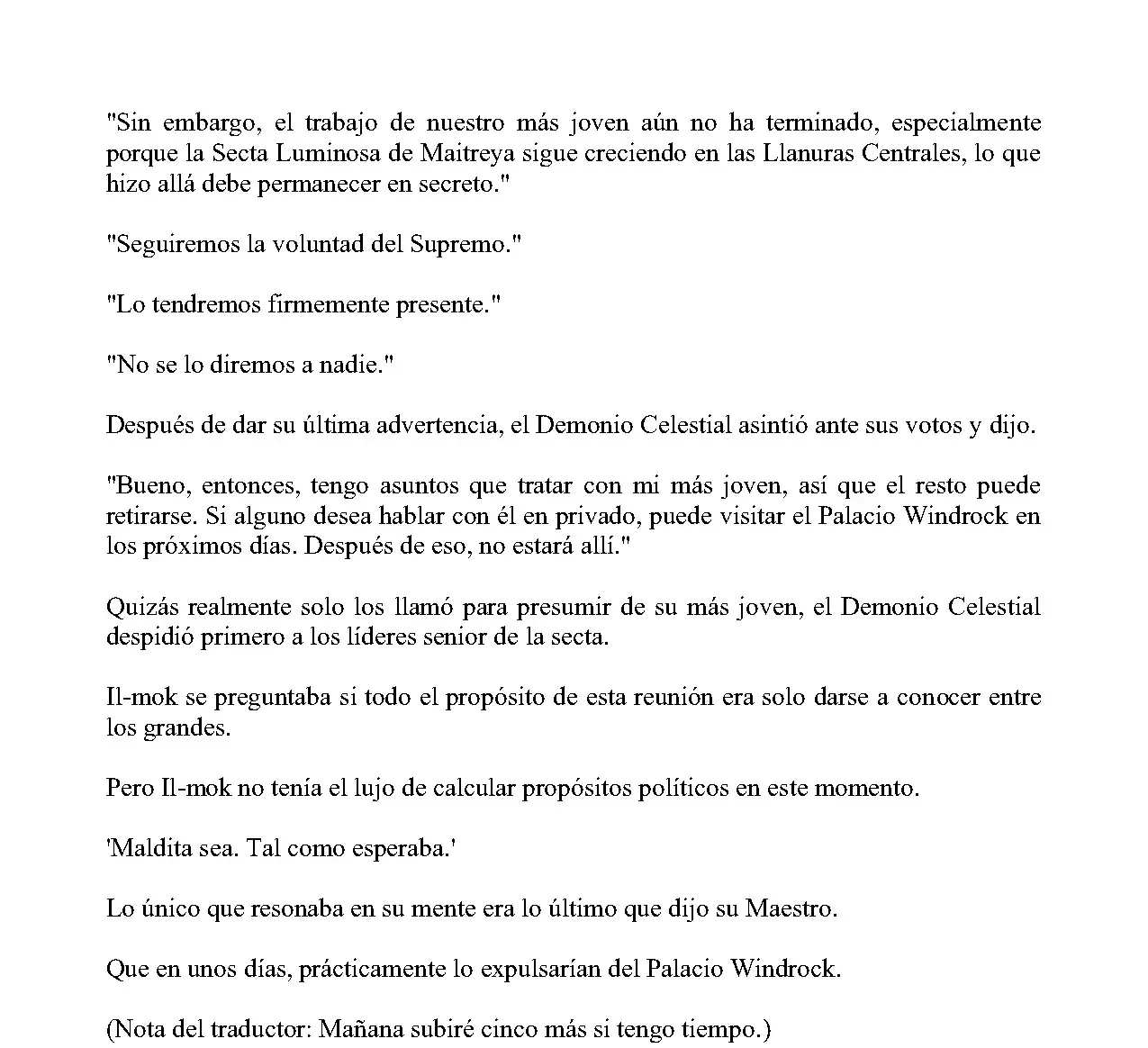 Obligado a ser Demonio Celestial capítulo 280, página 11