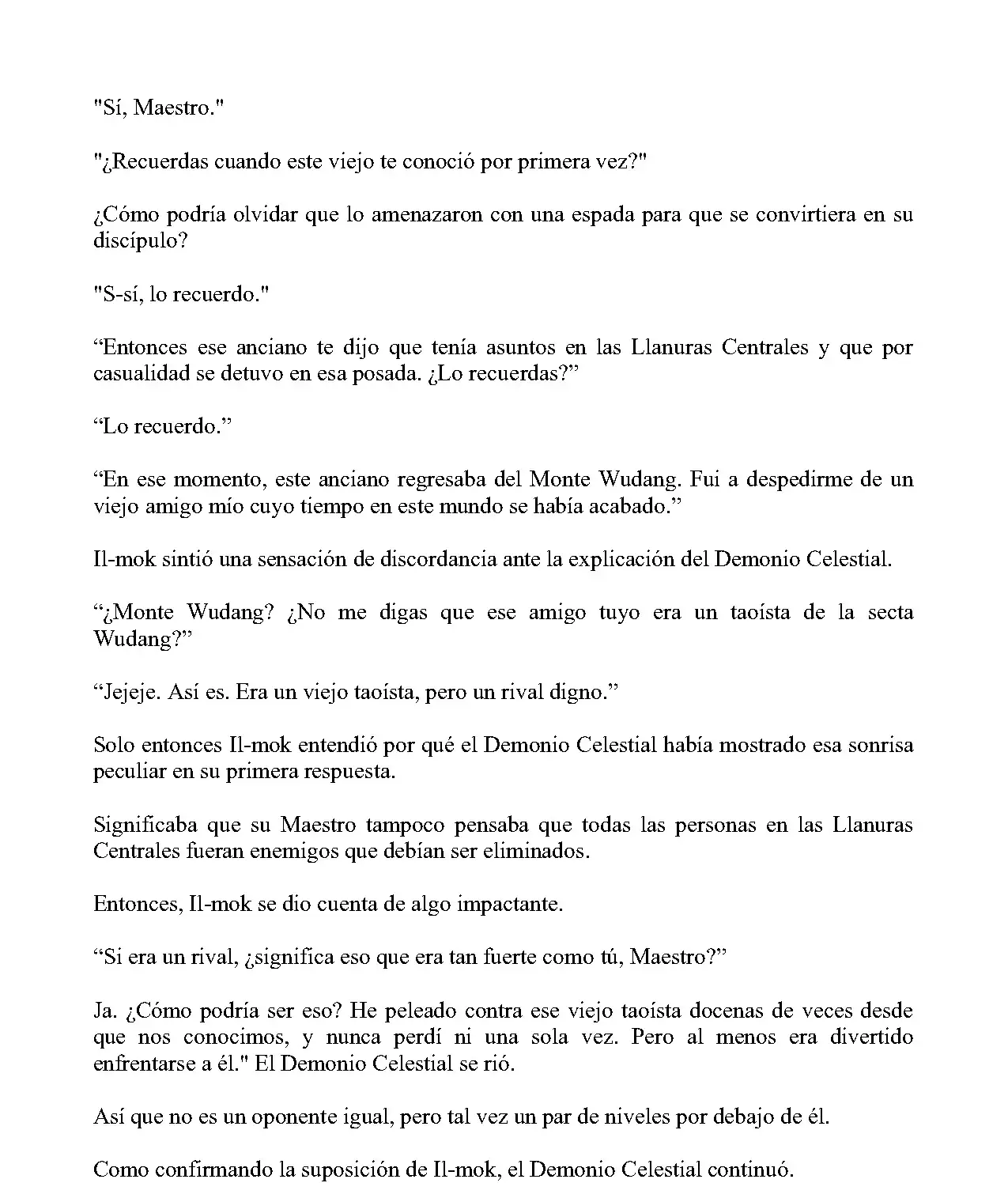 Obligado a ser Demonio Celestial capítulo 281, página 6