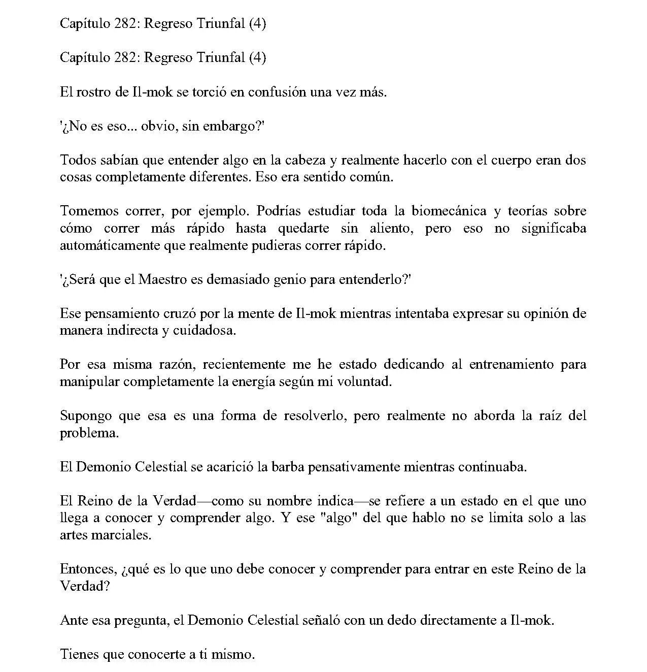 Obligado a ser Demonio Celestial capítulo 282, página 2