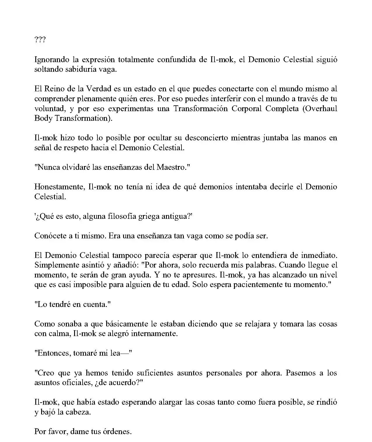 Obligado a ser Demonio Celestial capítulo 282, página 3