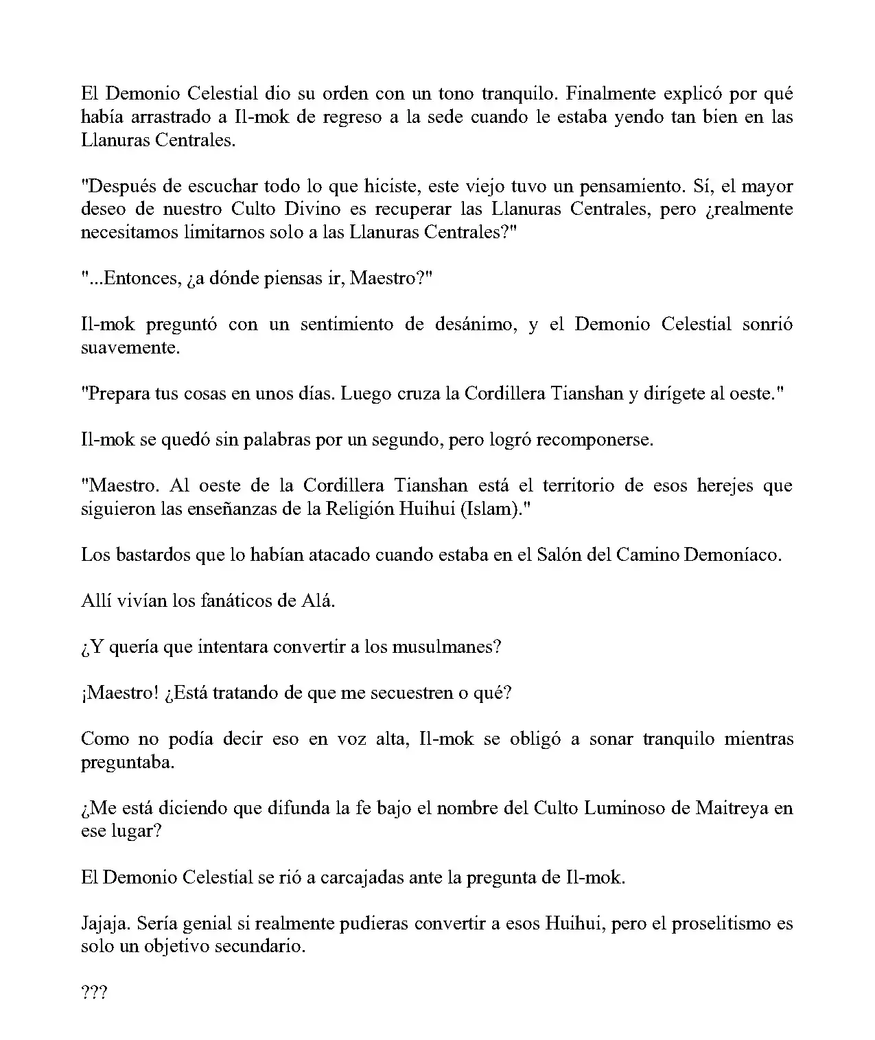 Obligado a ser Demonio Celestial capítulo 282, página 4