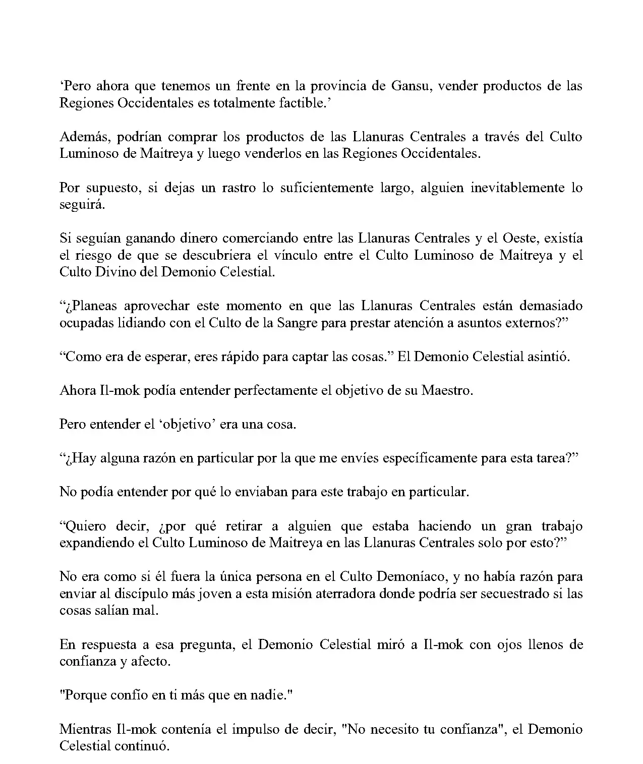 Obligado a ser Demonio Celestial capítulo 282, página 6