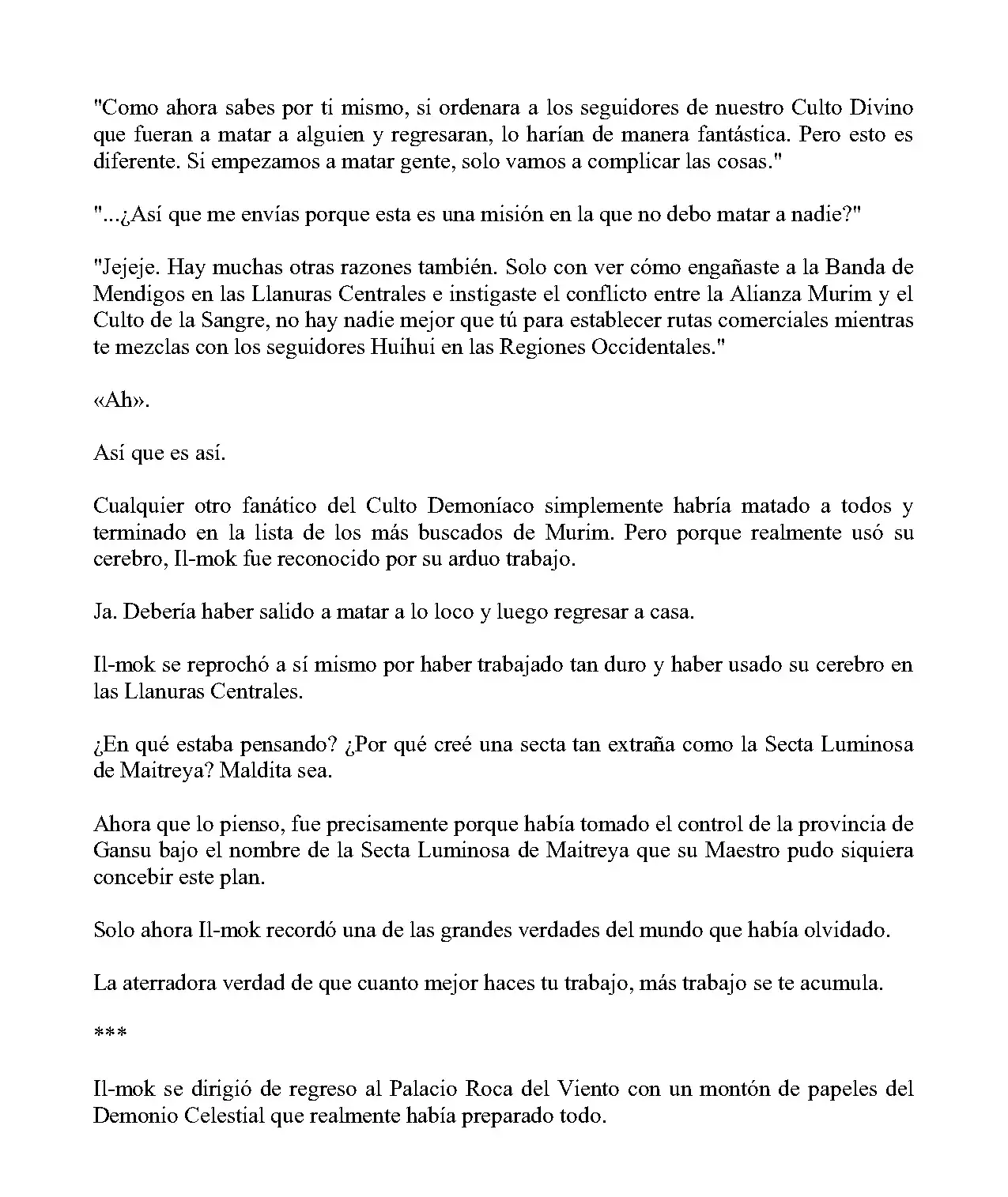 Obligado a ser Demonio Celestial capítulo 282, página 7