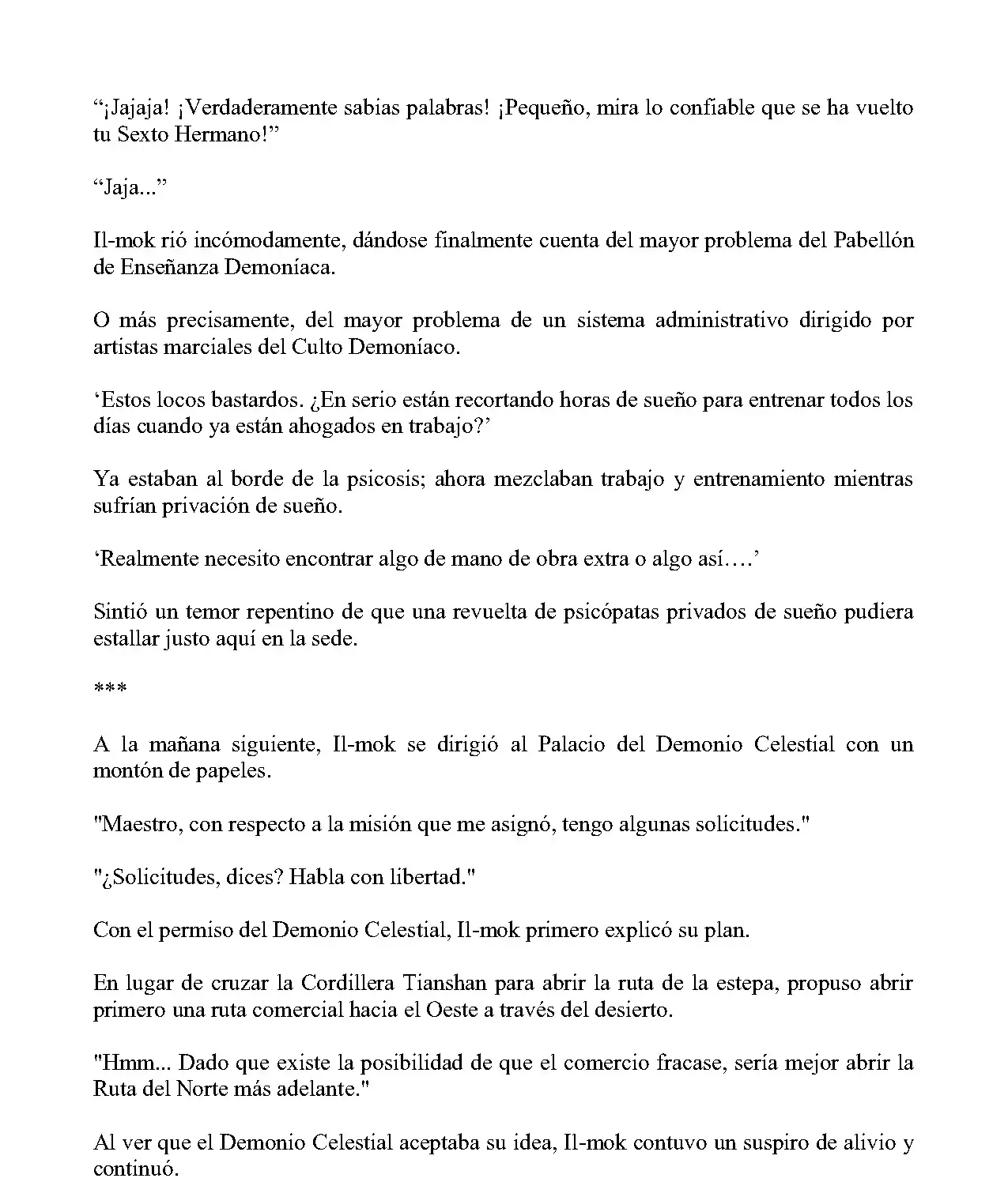 Obligado a ser Demonio Celestial capítulo 283, página 5